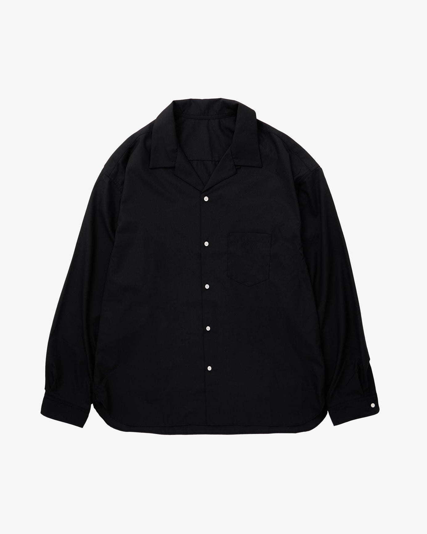 re-engineered overshirt black