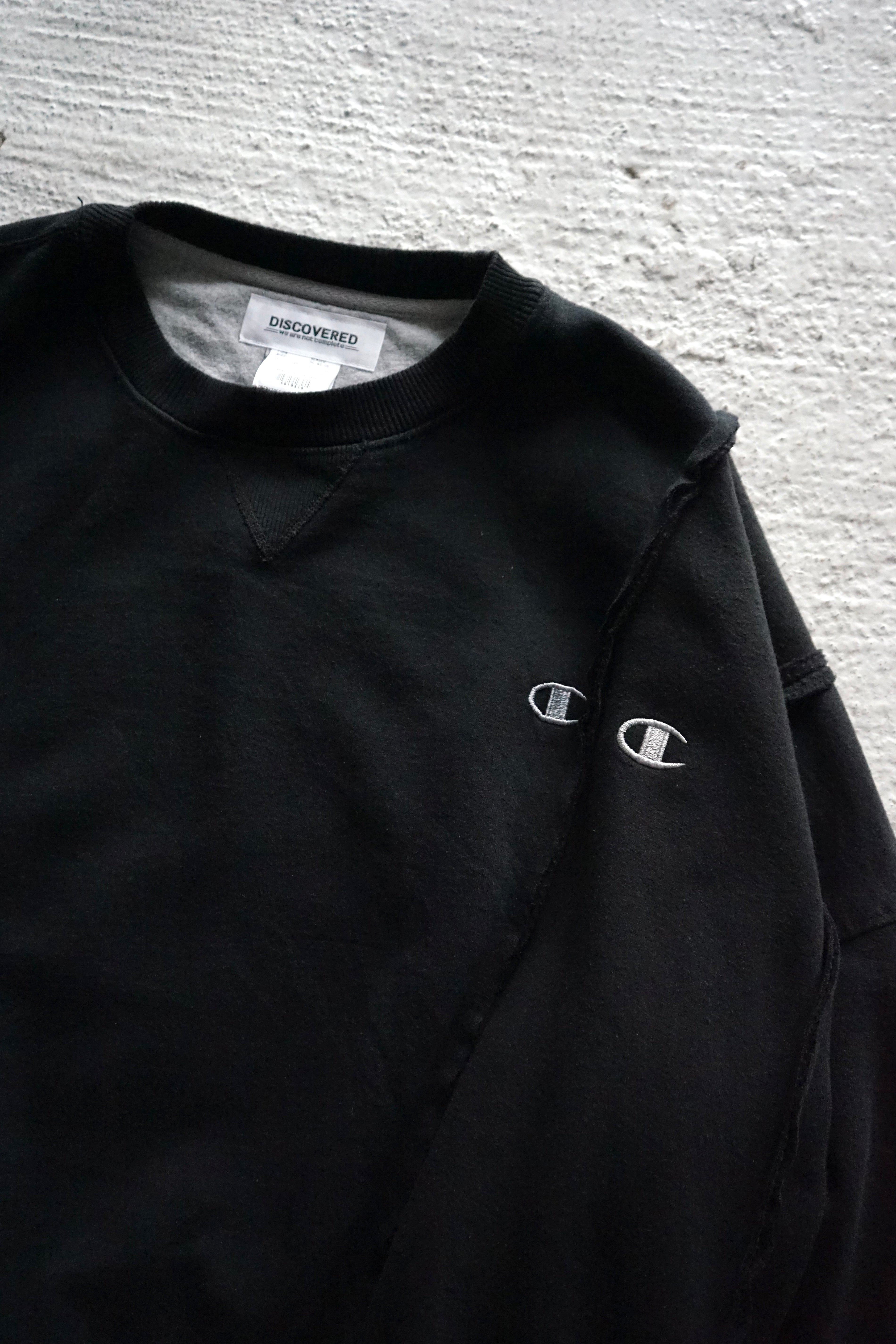 Wide Champ Sweat BLACK ①