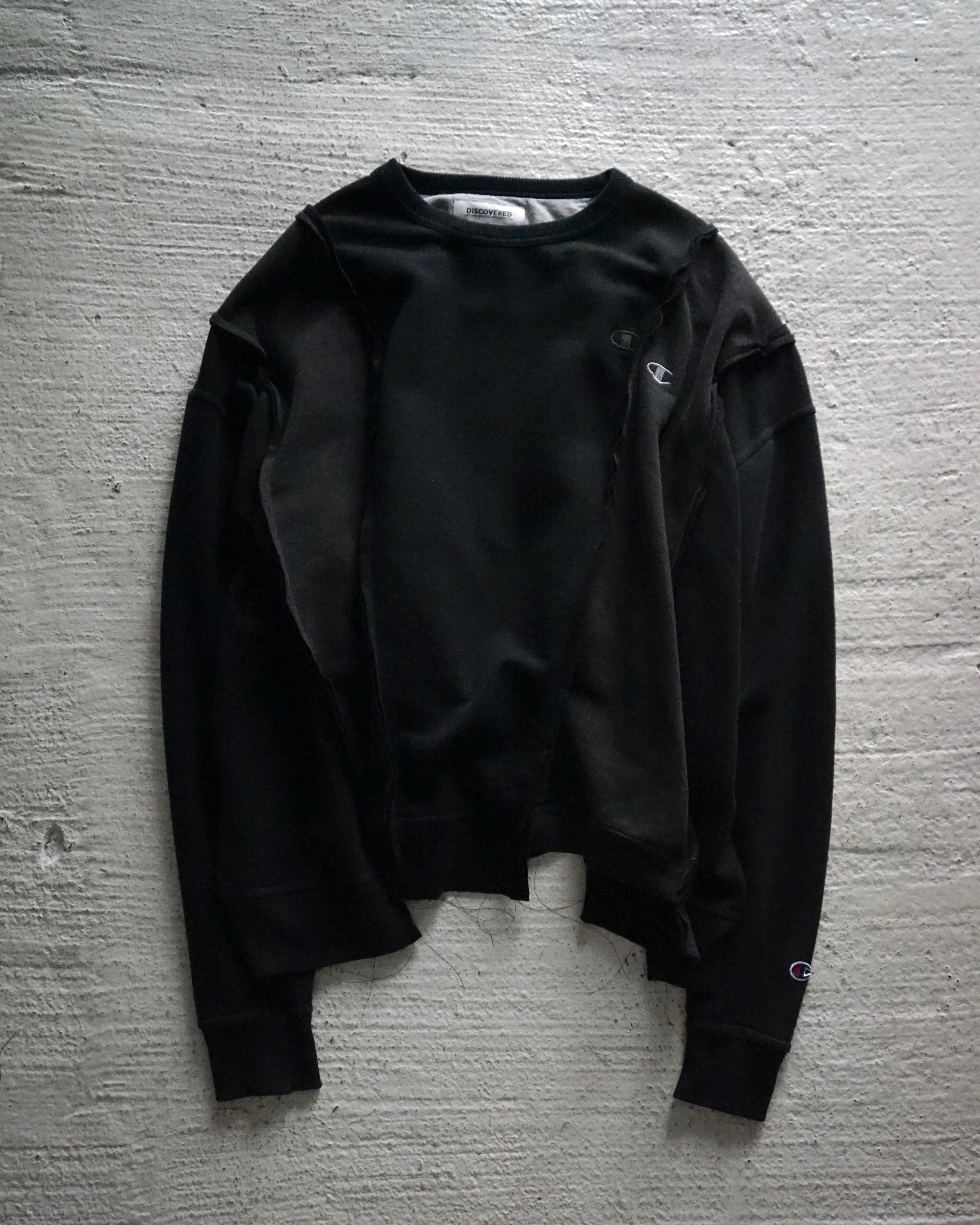 Wide Champ Sweat BLACK ②