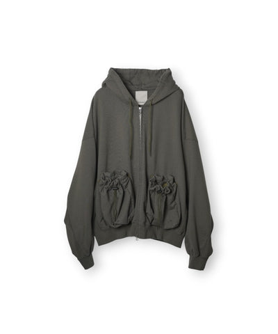 【8月15日発売】"KINCHAKU" ZIPUP HOODIE