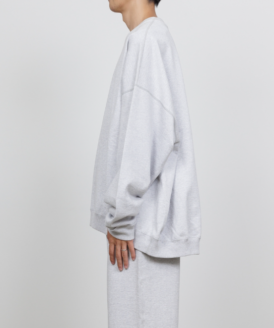 【Limited】ORGANIC COTTON HEAVY FLEECE HUGE SWEAT