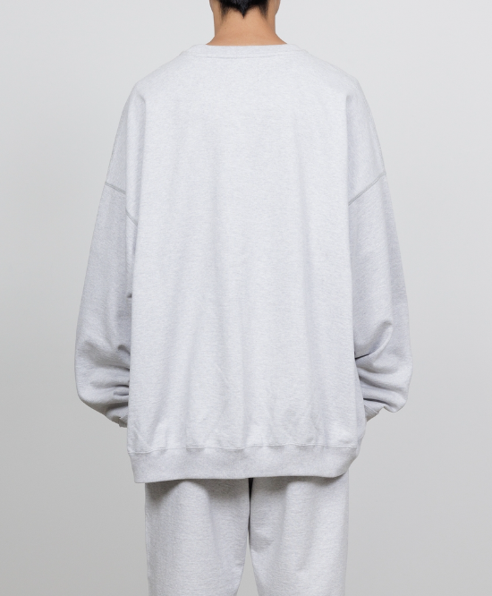 【Limited】ORGANIC COTTON HEAVY FLEECE HUGE SWEAT
