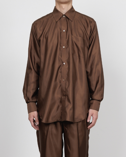 【8/27(木)発売】BRATAC SILK BACK SATIN REGULAR FIT DRESS SHIRT