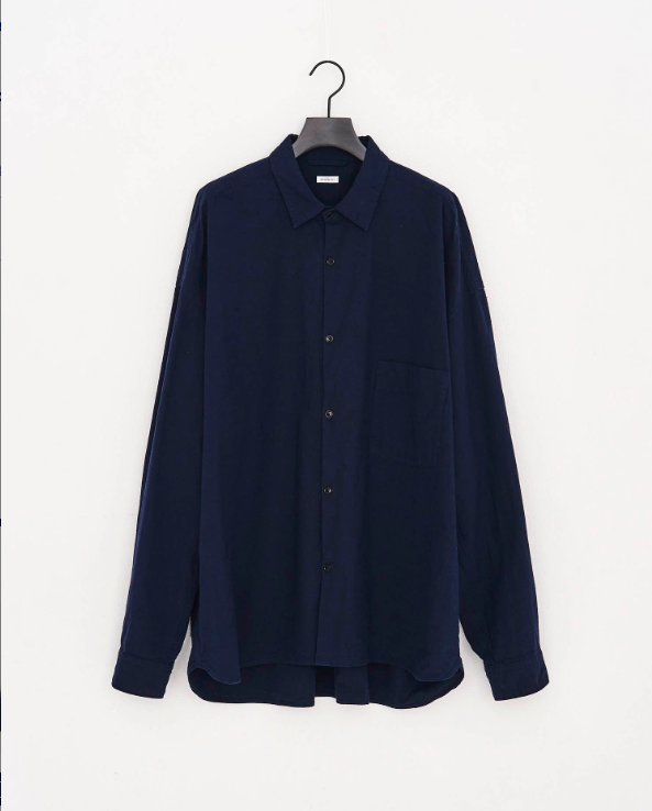 【10/3(土)発売】COTTON SILK REGULARCOLLAR SHIRT