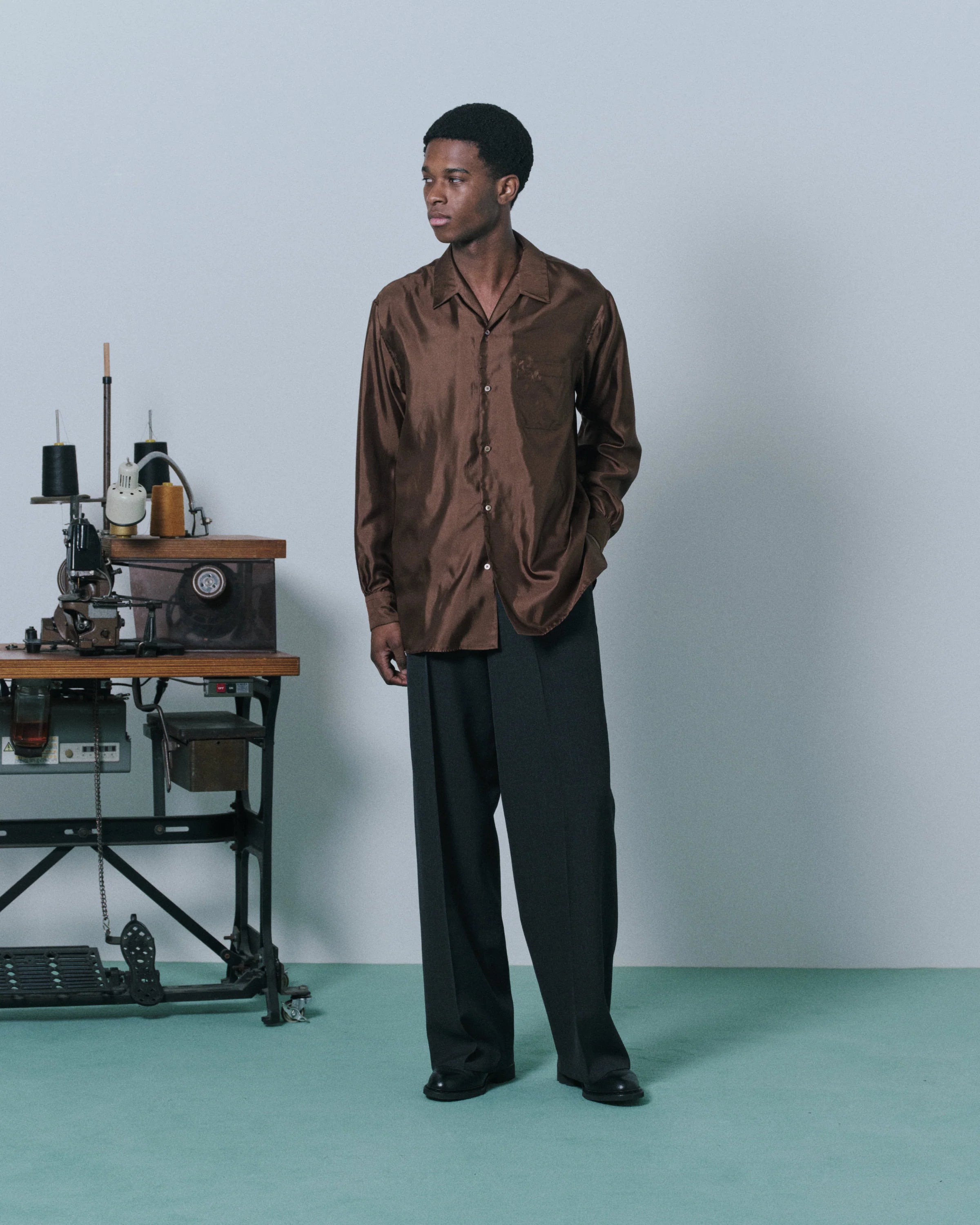 【8/6(水)発売】ORGANIC WOOL SURVIVAL CLOTH® FLAT FRONT WIDE TROUSERS