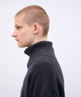 【10/3(土)発売】WOOL COTTON TERRY HALF ZIP SWEATER