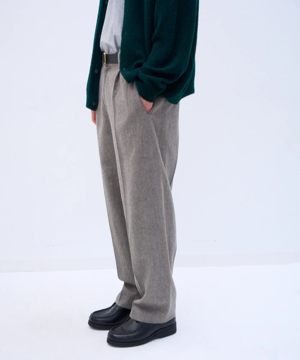 【10/3(土)発売】LINEN WOOL TWEED LOOSE FIT PANTS