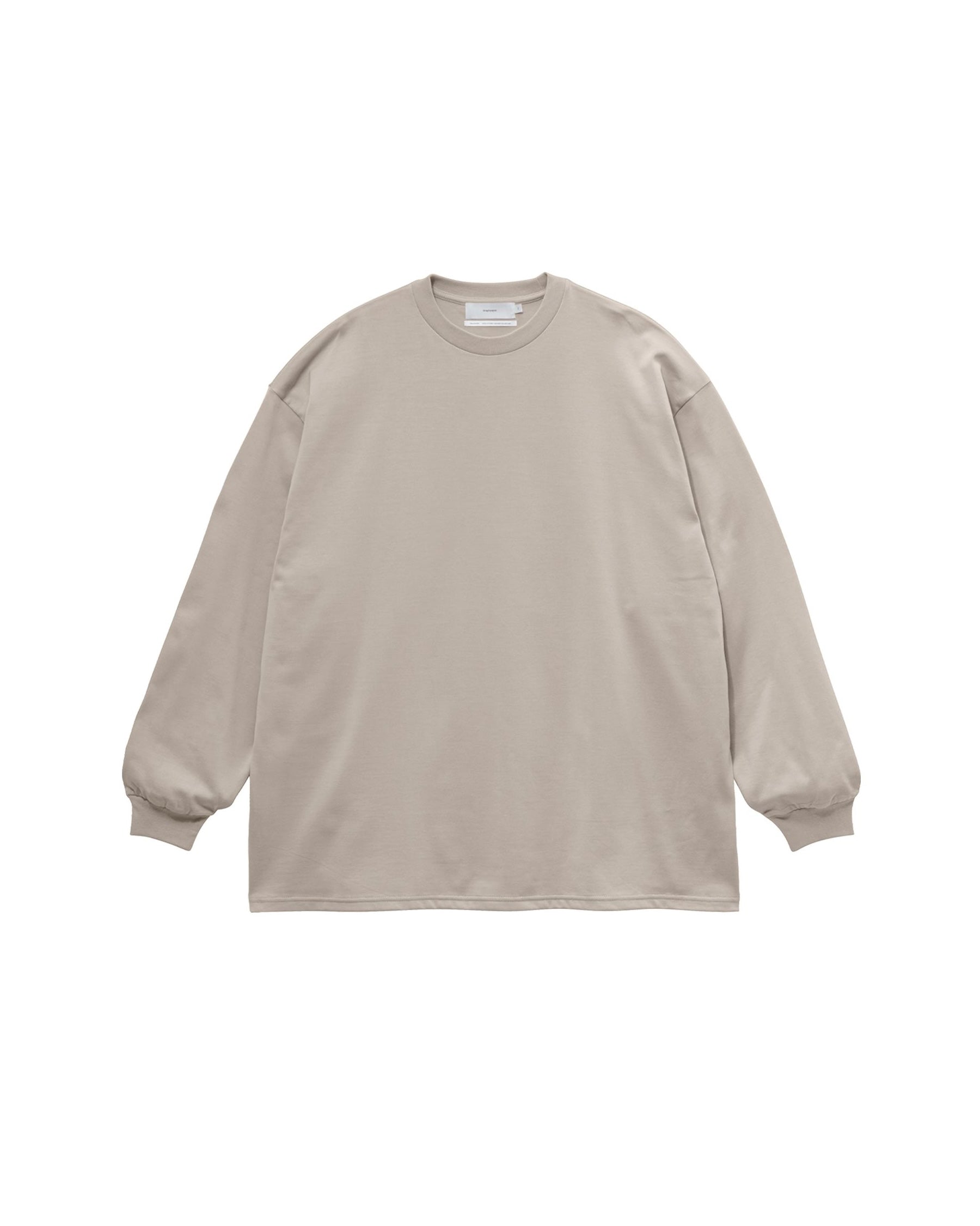 【8/1(土)発売】Tri Spun Cotton L/S Oversized Tee