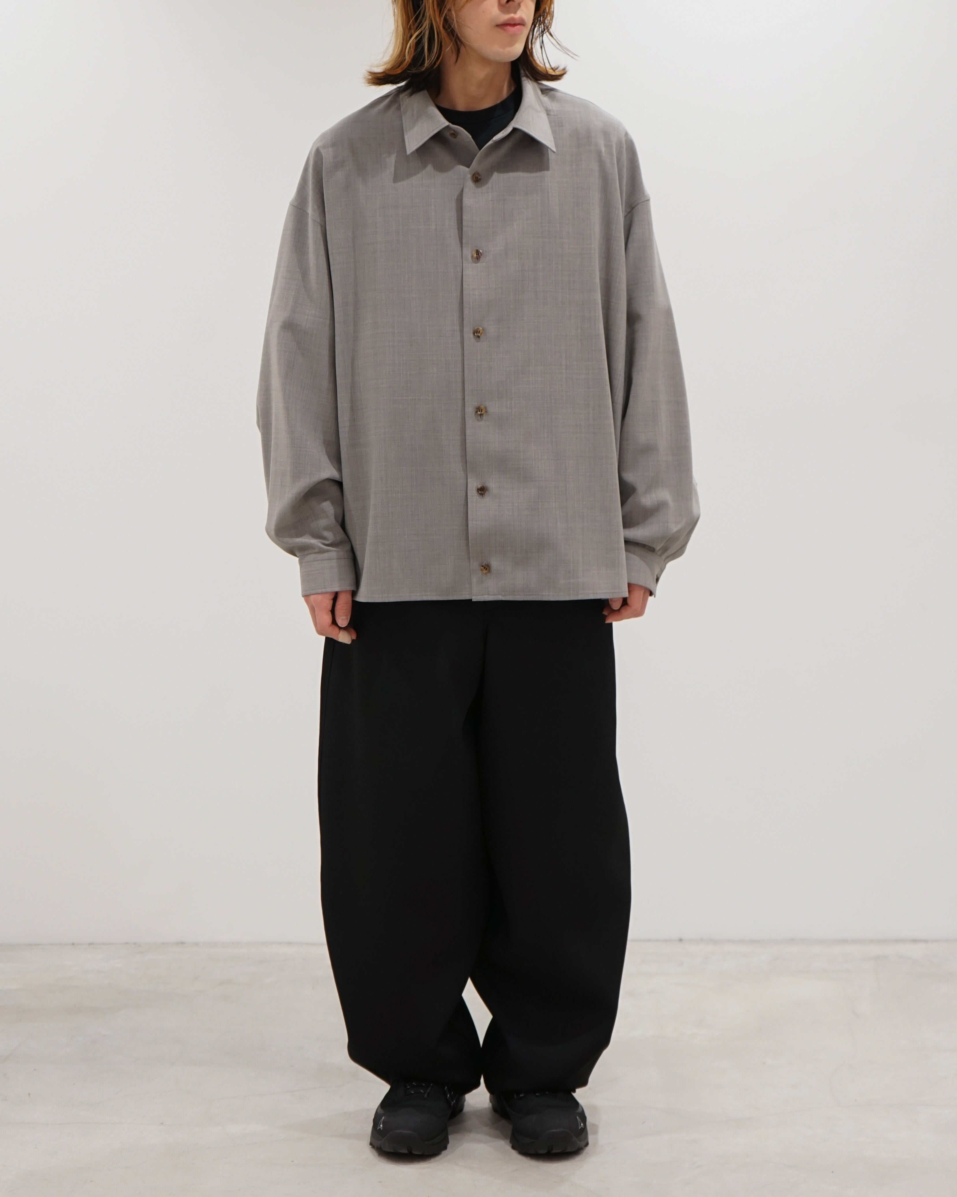 BALLOON CARDIGAN SHIRT