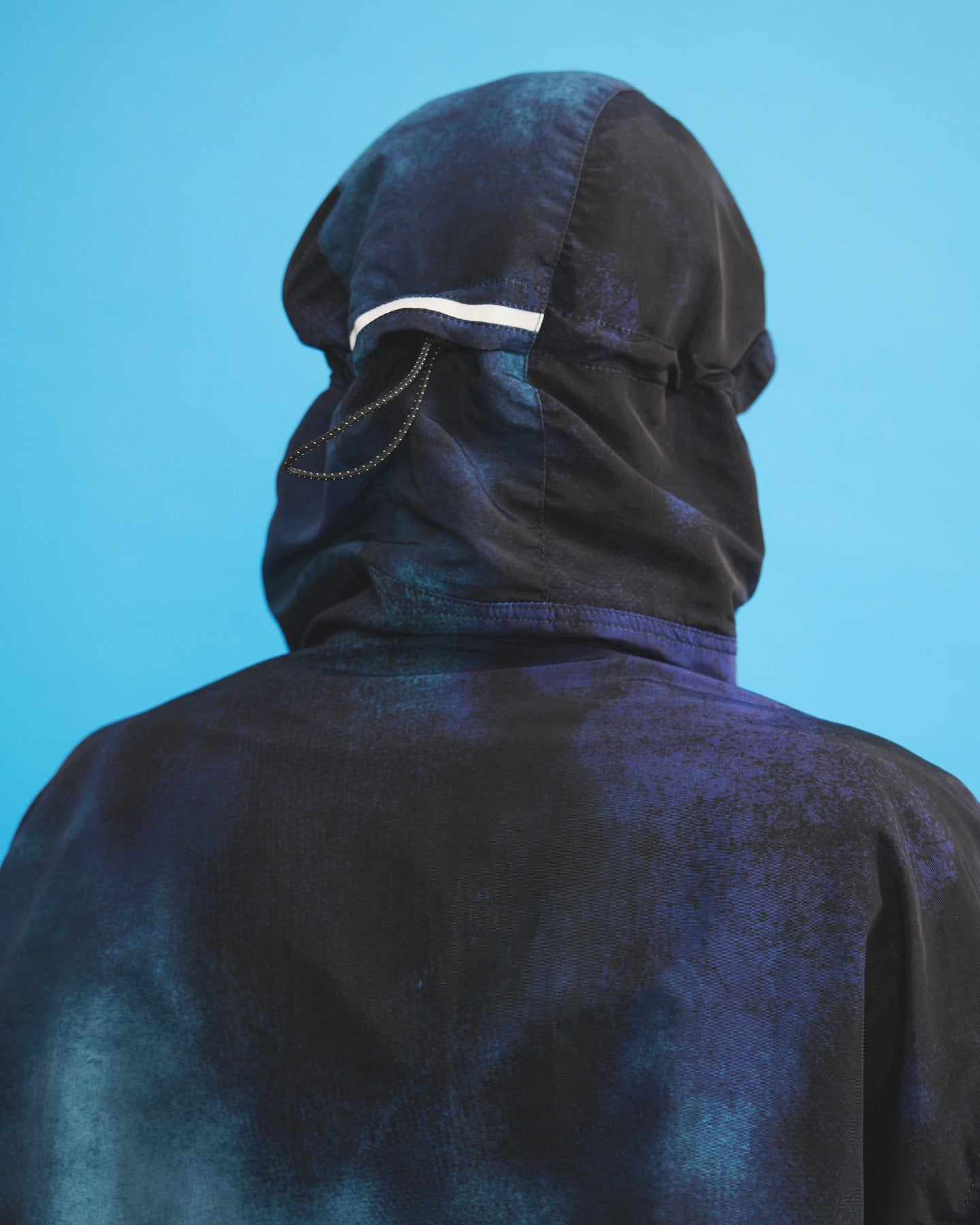 OG TIEDYE NYLON PULL OVER JACKET