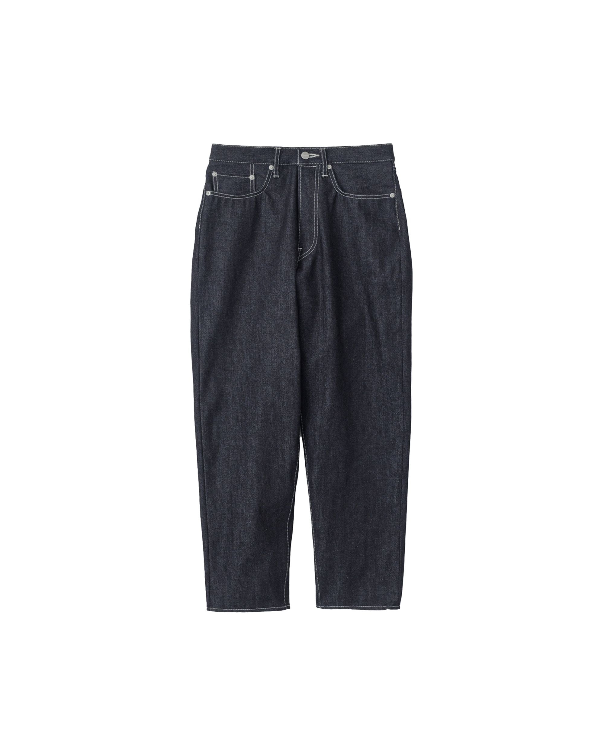 Selvage Denim Five Pocket Tapered Pants