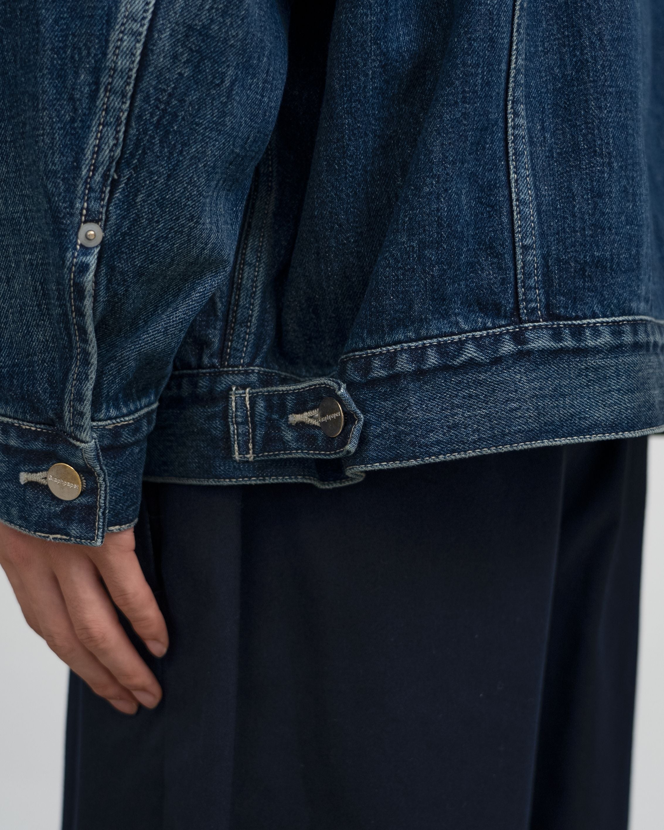 Selvage Denim Trucker Jacket(DARK FADE)