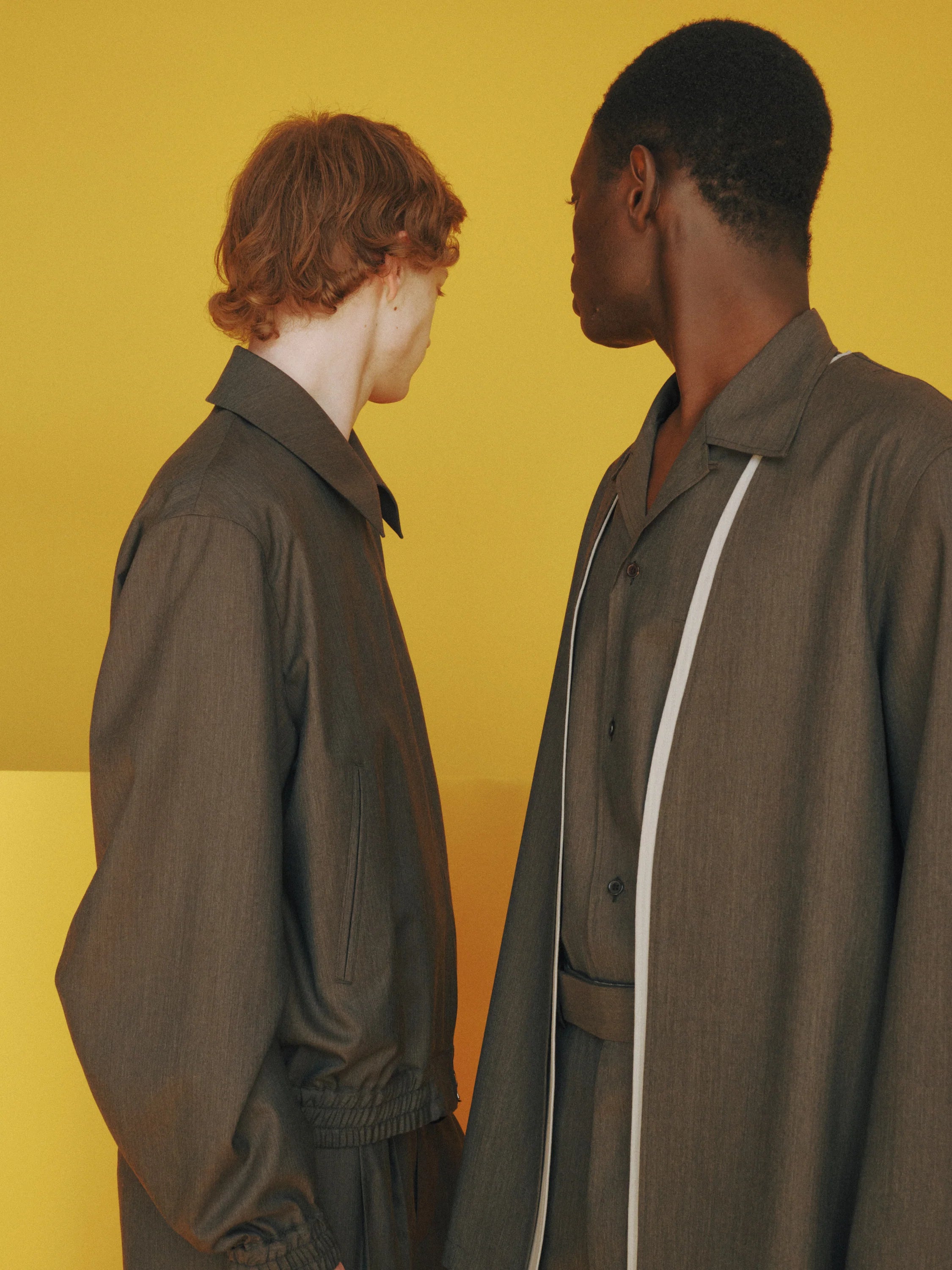 【7/23(木)発売】2/60 WOOL TROPICAL MELANGE ZIP BLOUSON