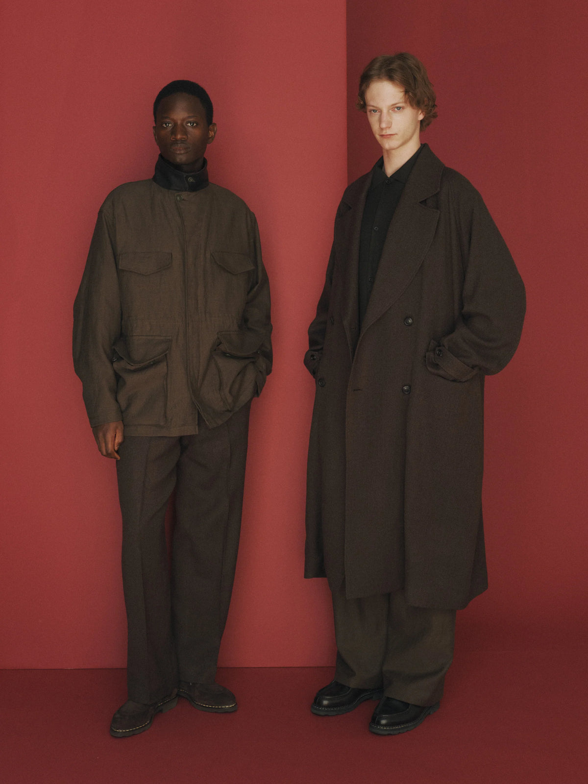 【9/26(土)発売】WOOL/LINEN/MOLESKIN MILITARY JACKET