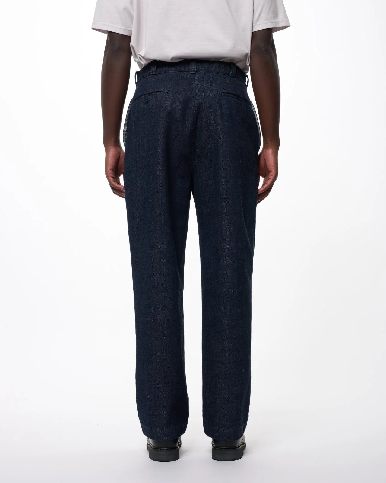 ORGANIC COTTON 13.5oz SELVEDGE DENIM U.S. ARMY TROUSERS