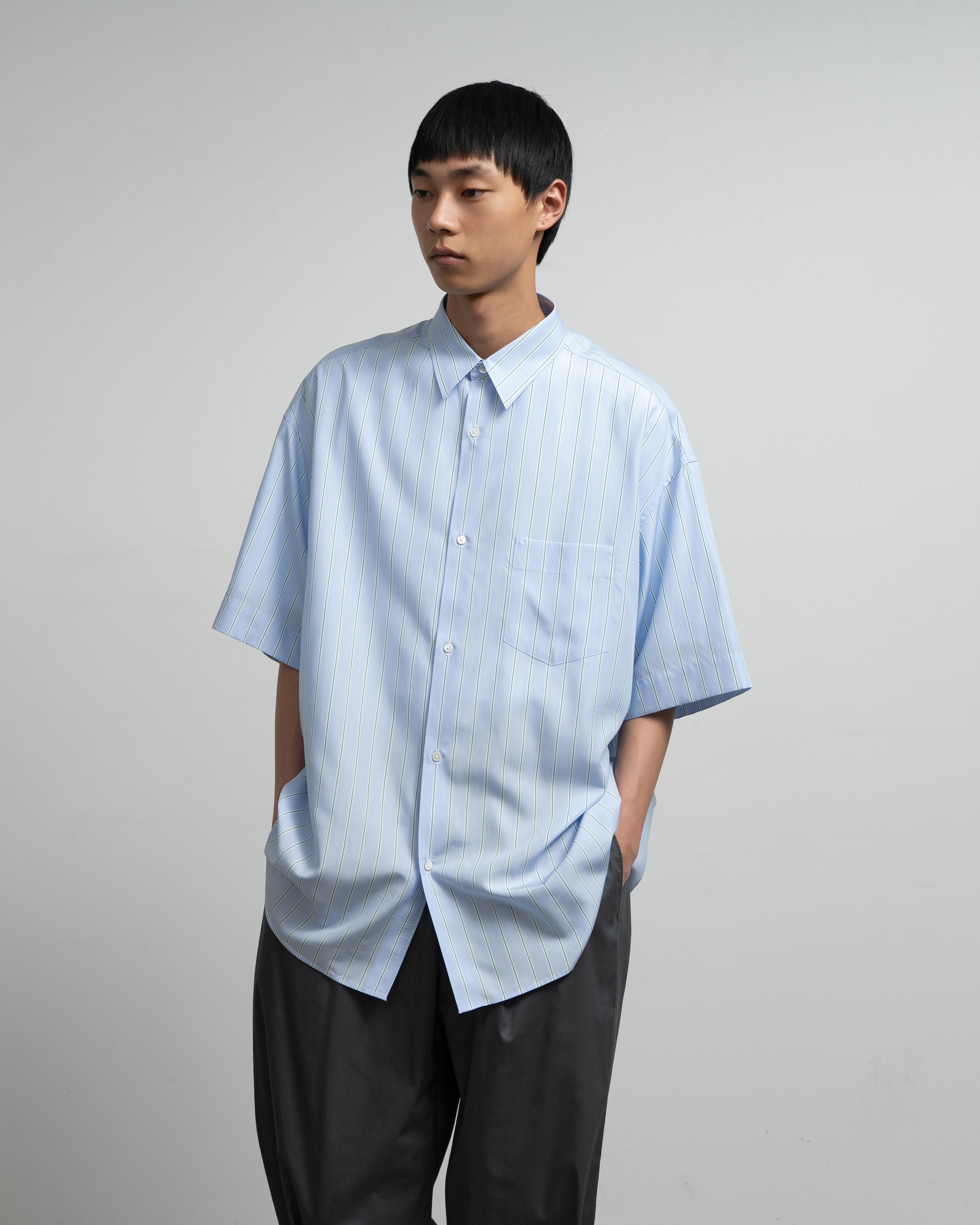 【6/6(土)発売】SIDOGRAS S/S Oversized Regular Collar Shirt
