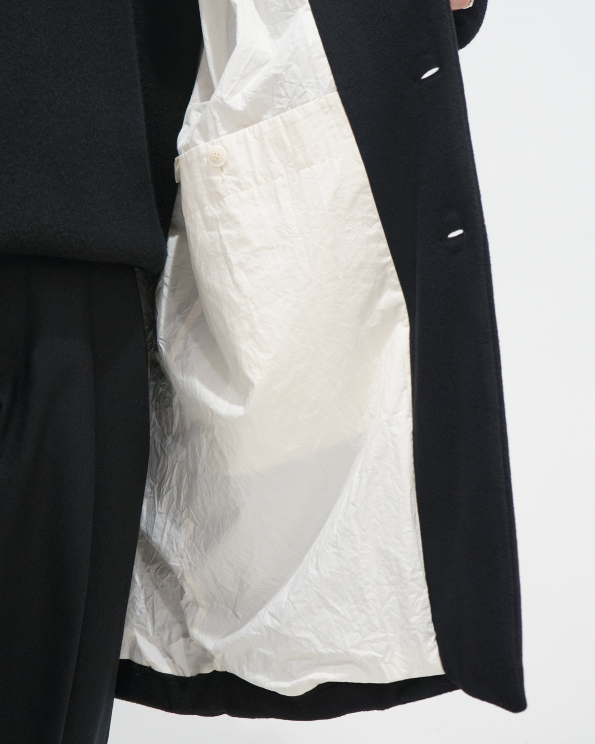BIG BLOBBY COAT- HEAVY CASHEMERE
