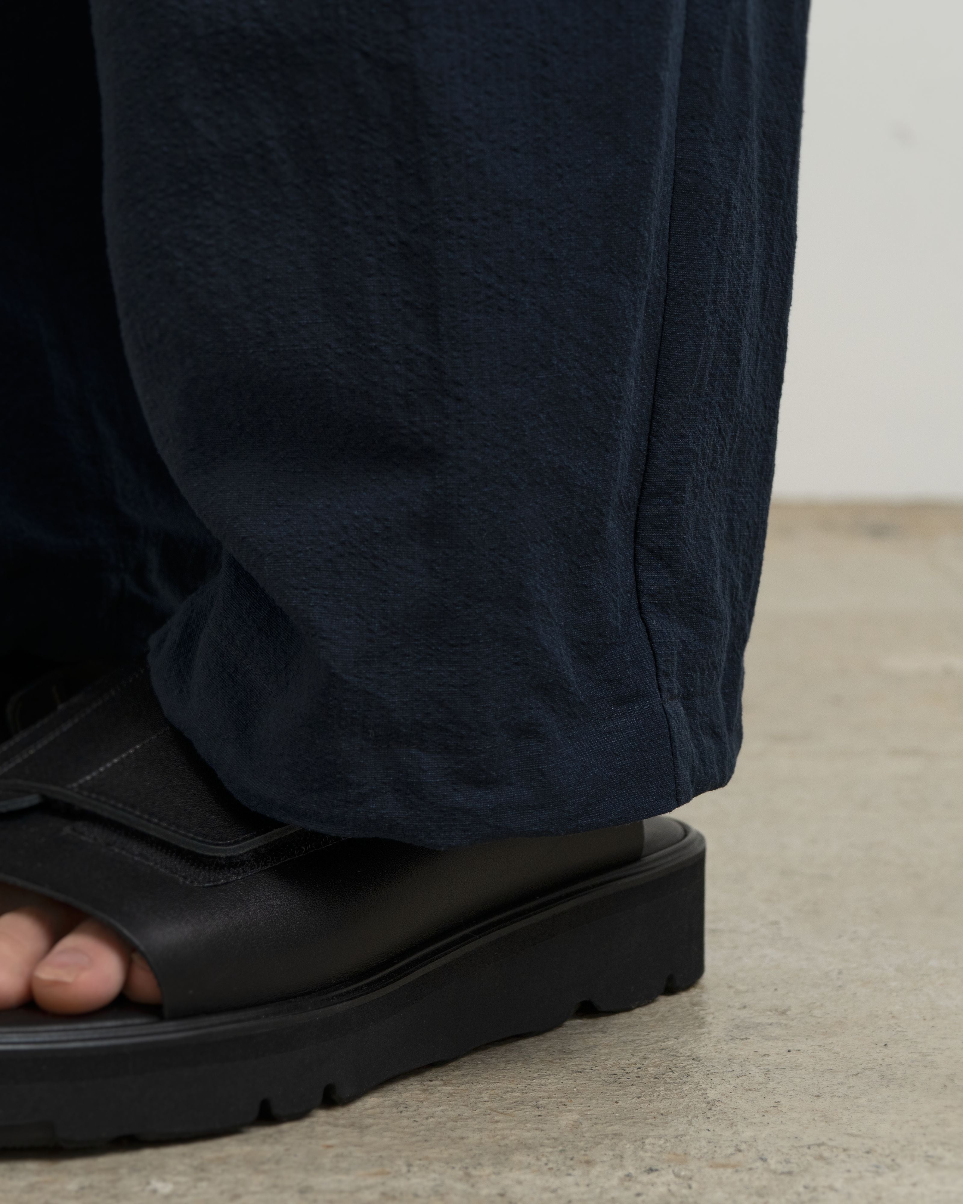 【5/23(土)発売】Cotton Linen Seersucker Track Pants