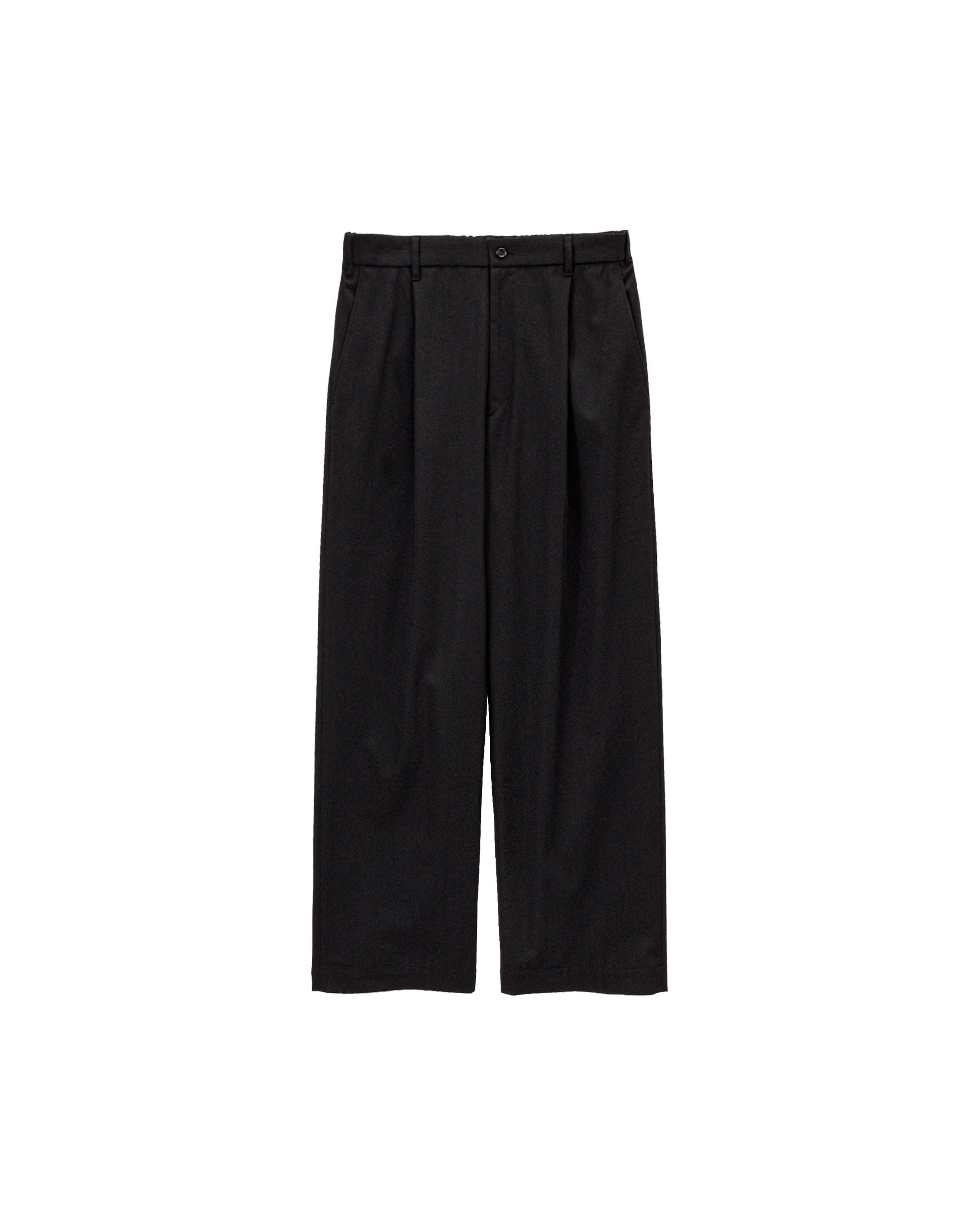 【8/8(土)発売】Techno Wool Twill Wide Tapered Trousers