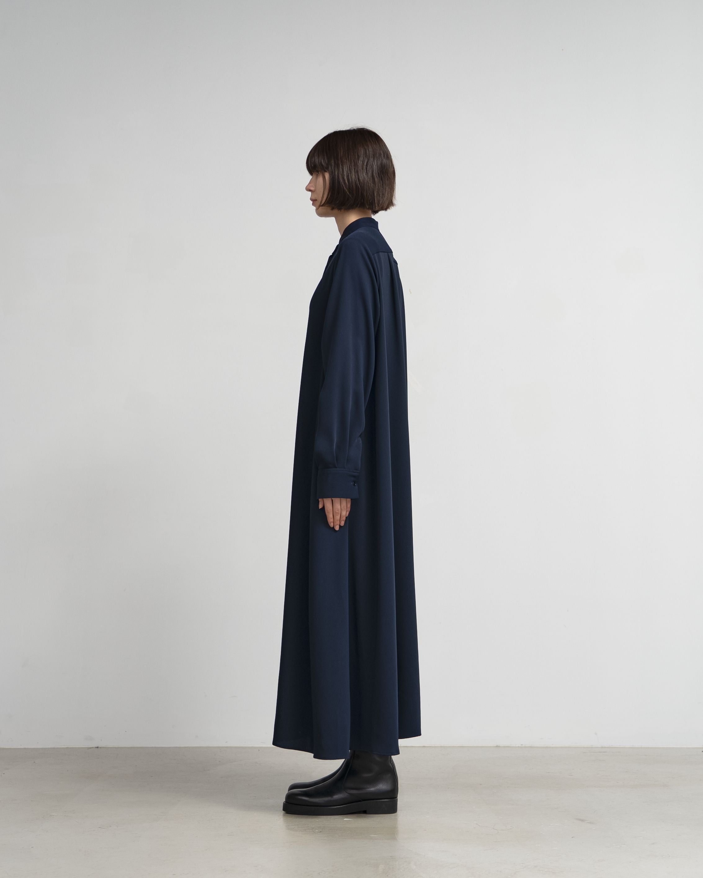 【7/11(土)発売】Satin Band Collar Dress