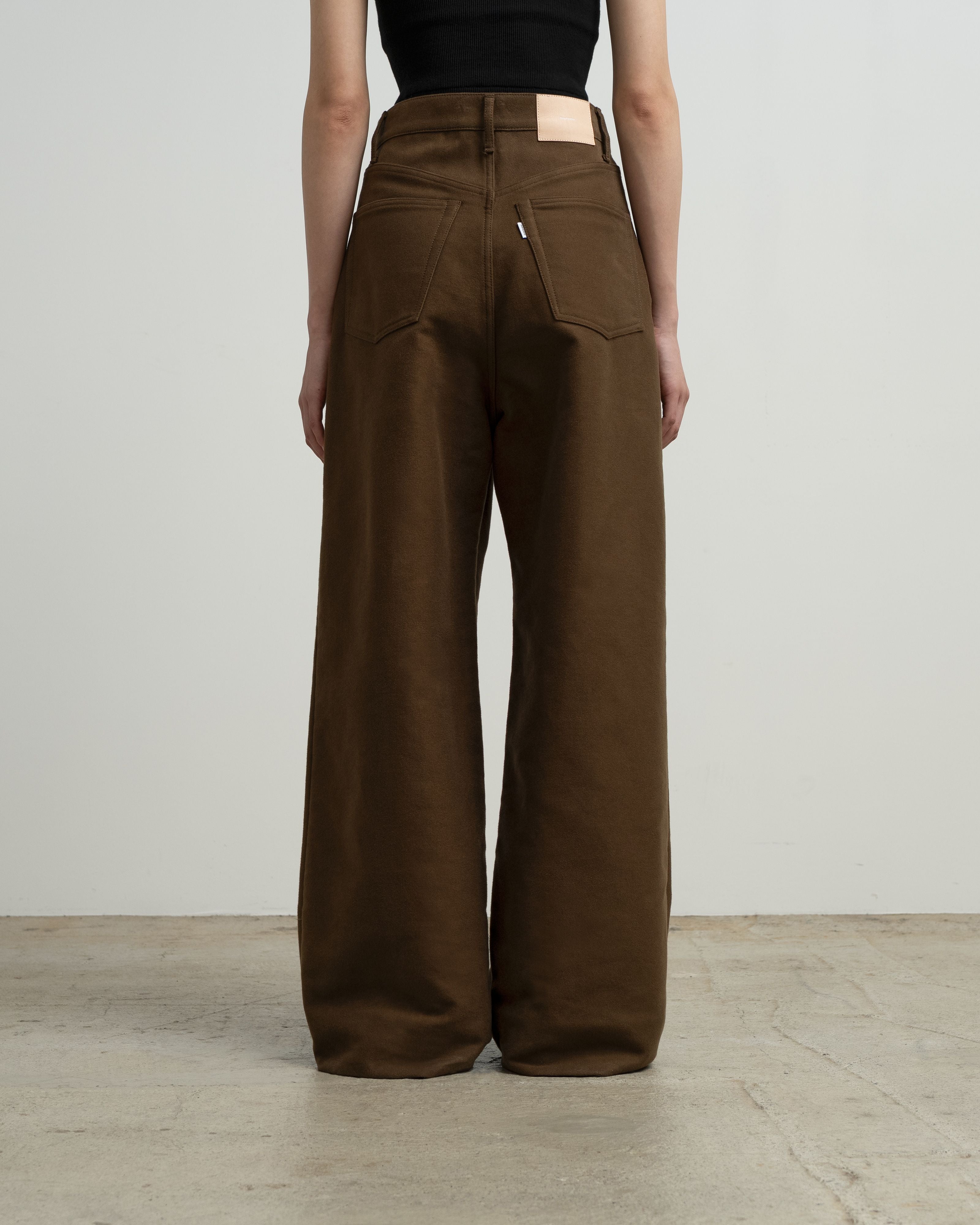 【8/8(土)発売】Cotton Double Serge Two Tuck Wide Pants