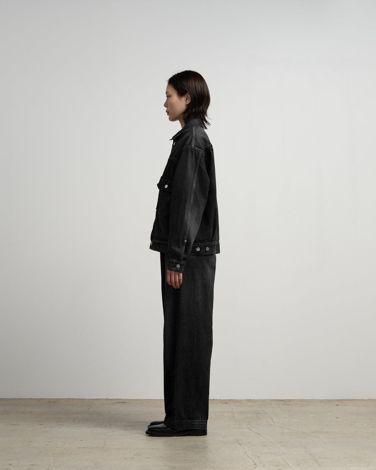 Selvage Denim Jacket -DARK FADE-
