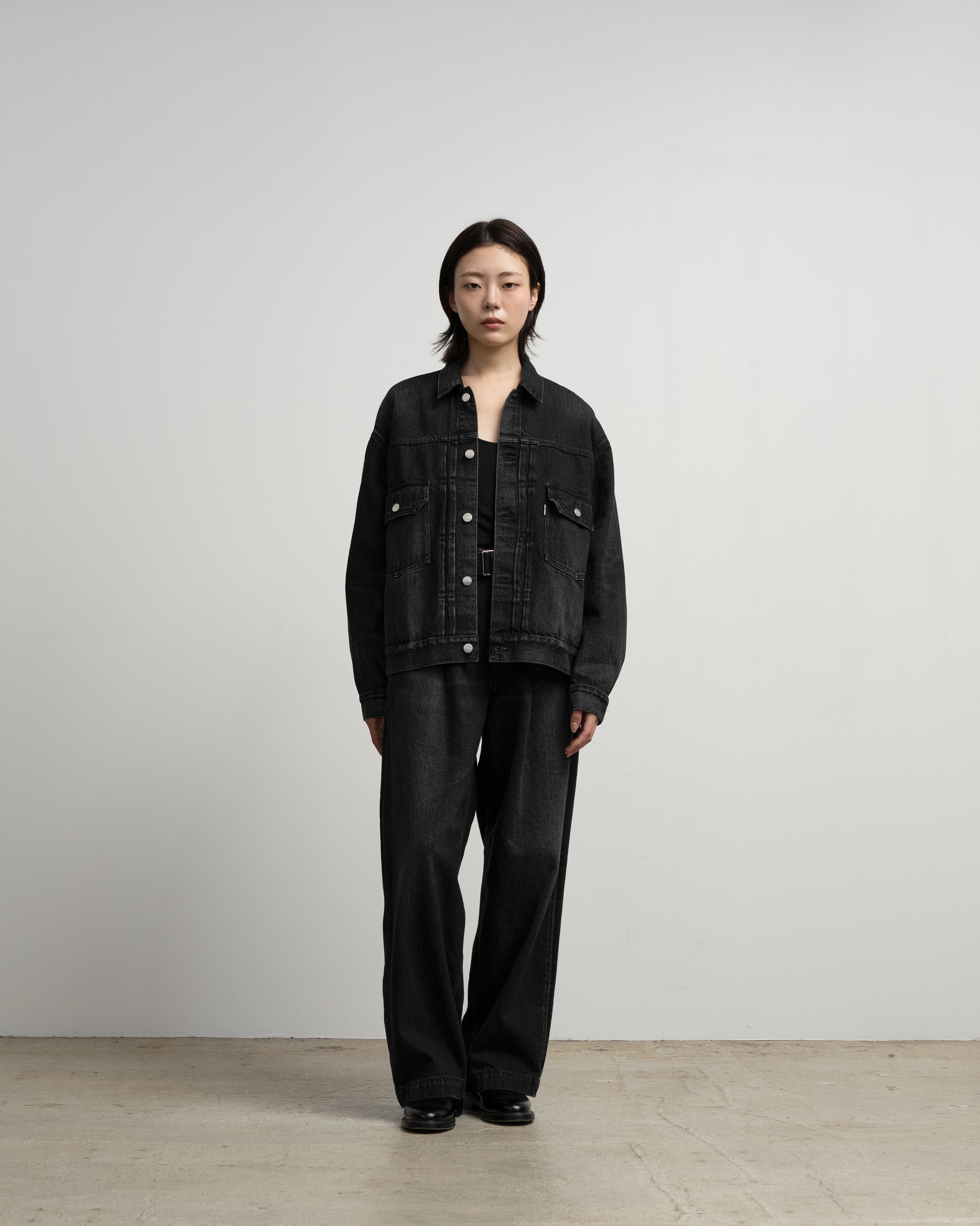 Selvage Denim Jacket -DARK FADE-