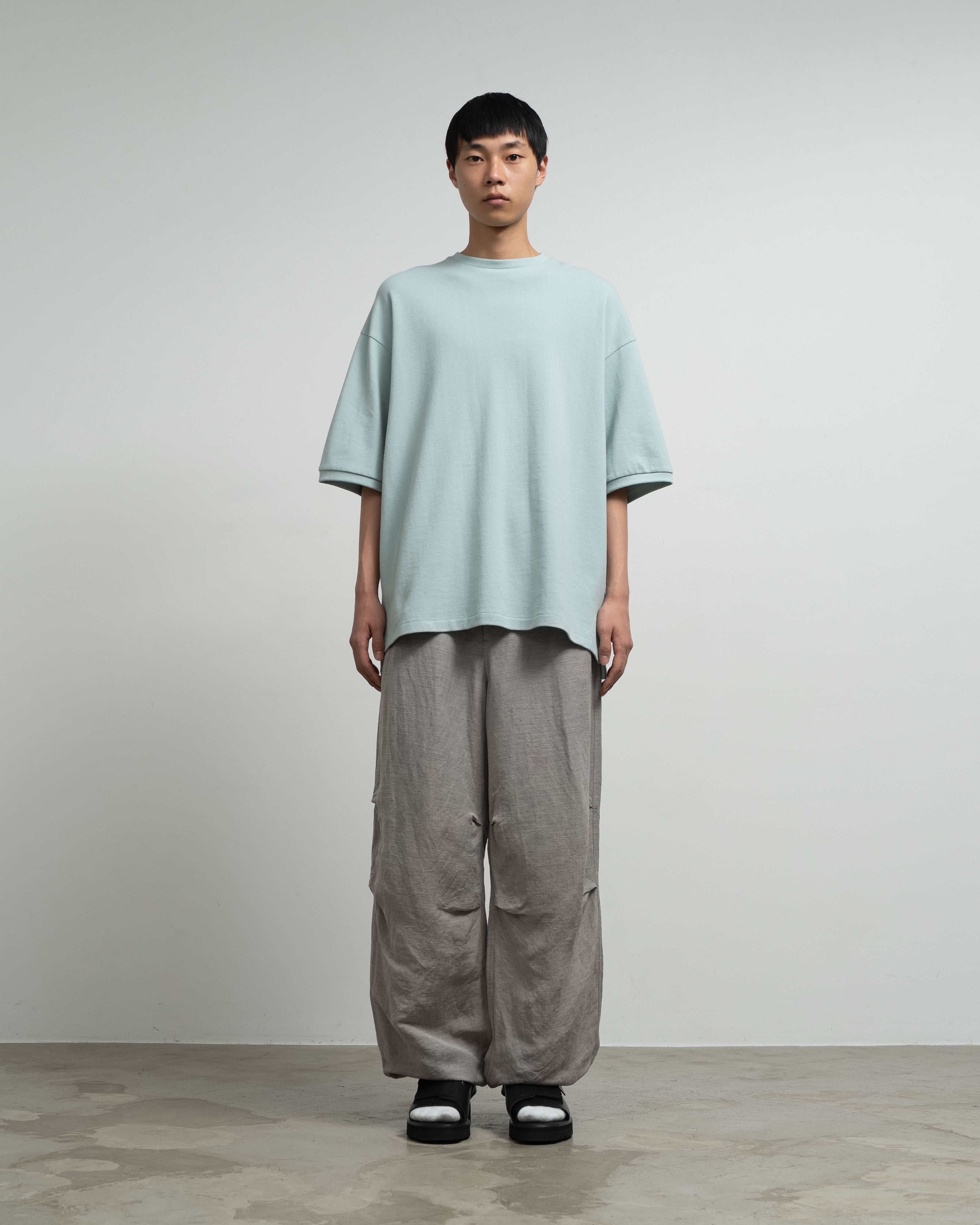 【4/11(土)発売】Cotton Pique Jersey Crew Neck Tee