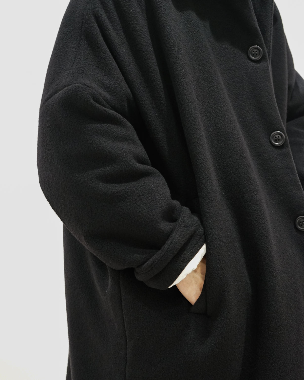 BIG BLOBBY COAT- HEAVY CASHEMERE