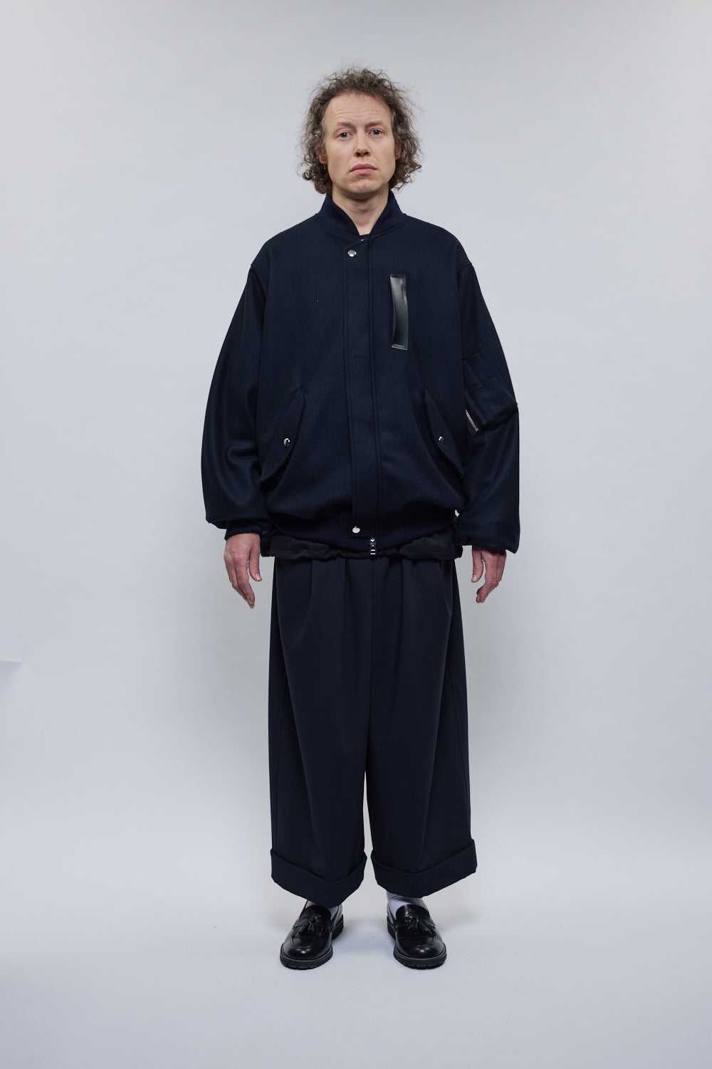 【9/26日(土)発売】 Cropped Cuffed Pants