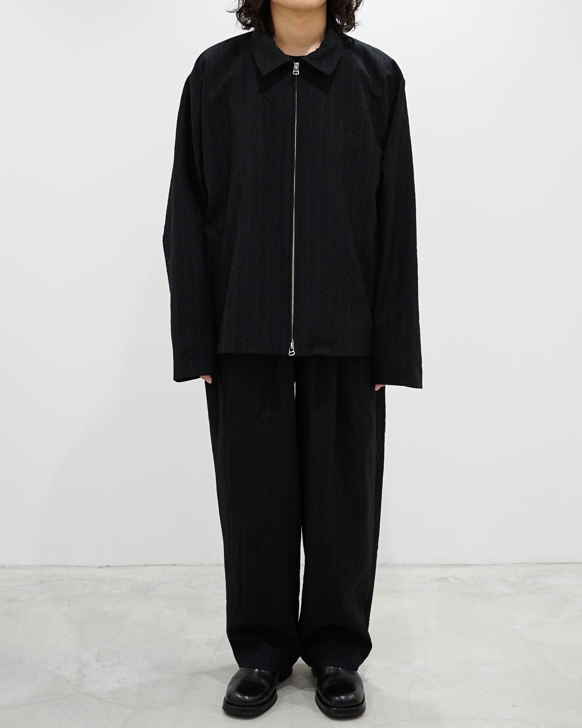 【10/10(土)発売】DOUBLE PLEATED WIDE EASY PANTS