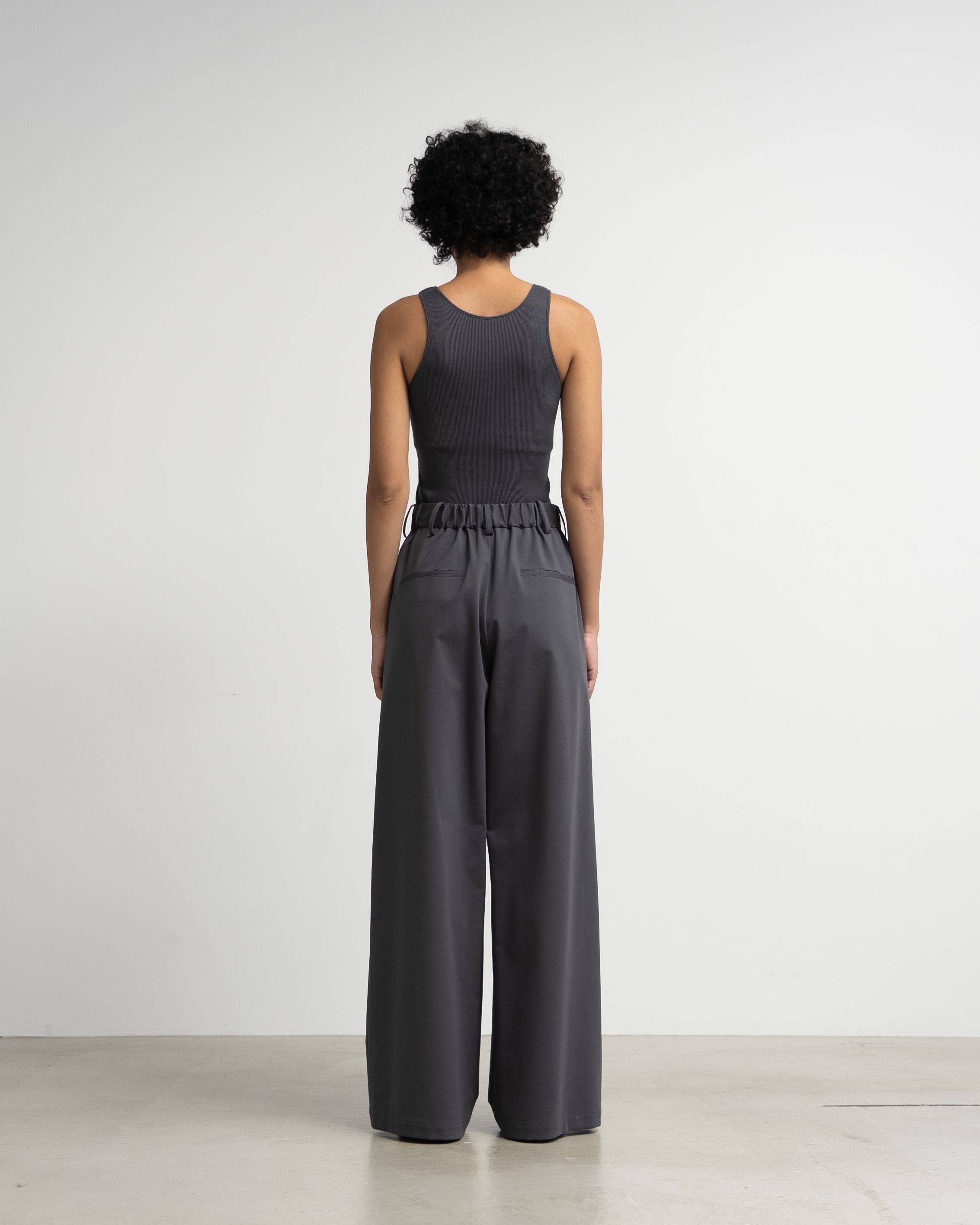 【7/11(土)発売】Compact Ponte Two Tuck Wide Pants