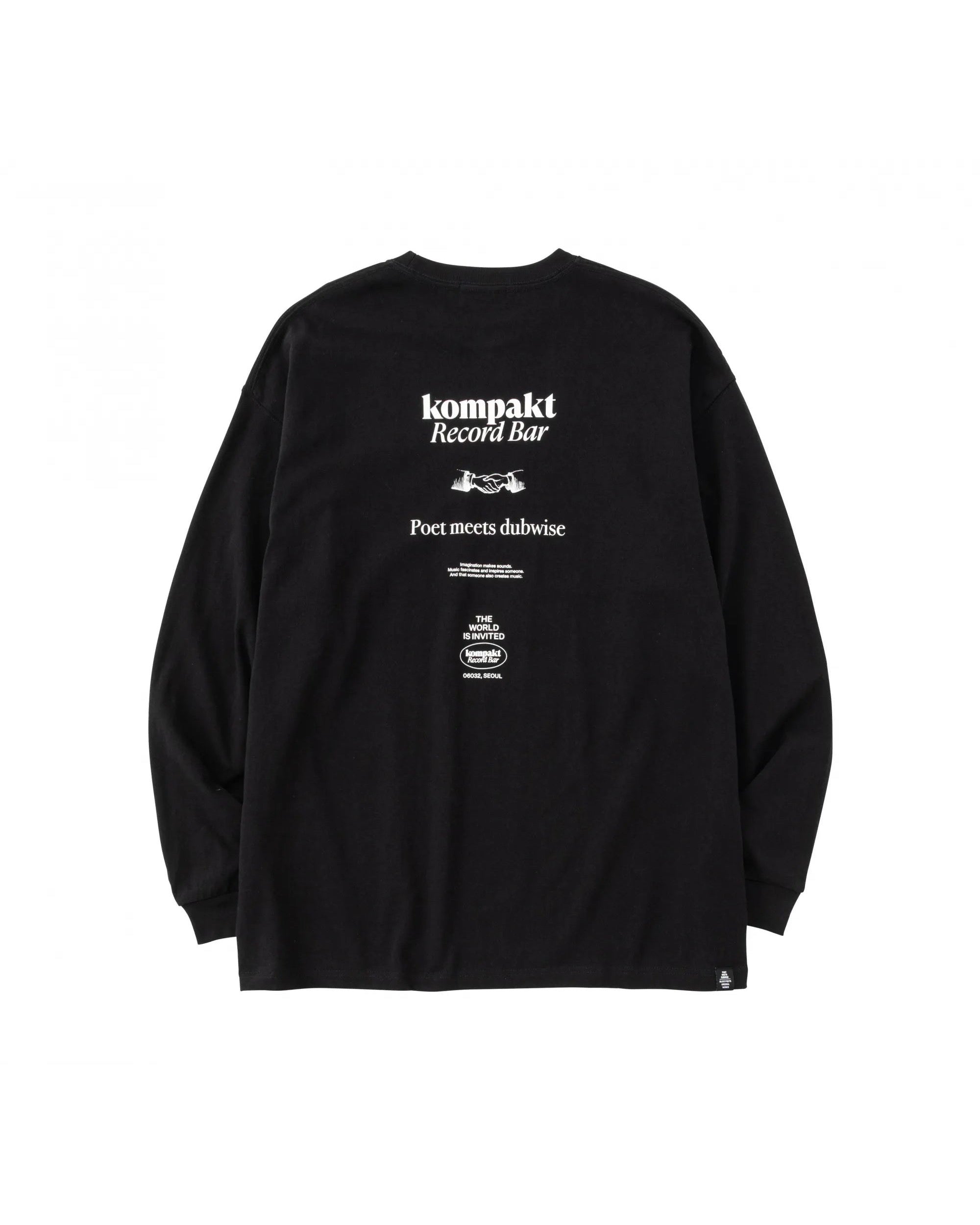 KOMPAKTRECORD BAR+PMD OVERSIZED L/S T-Shirt