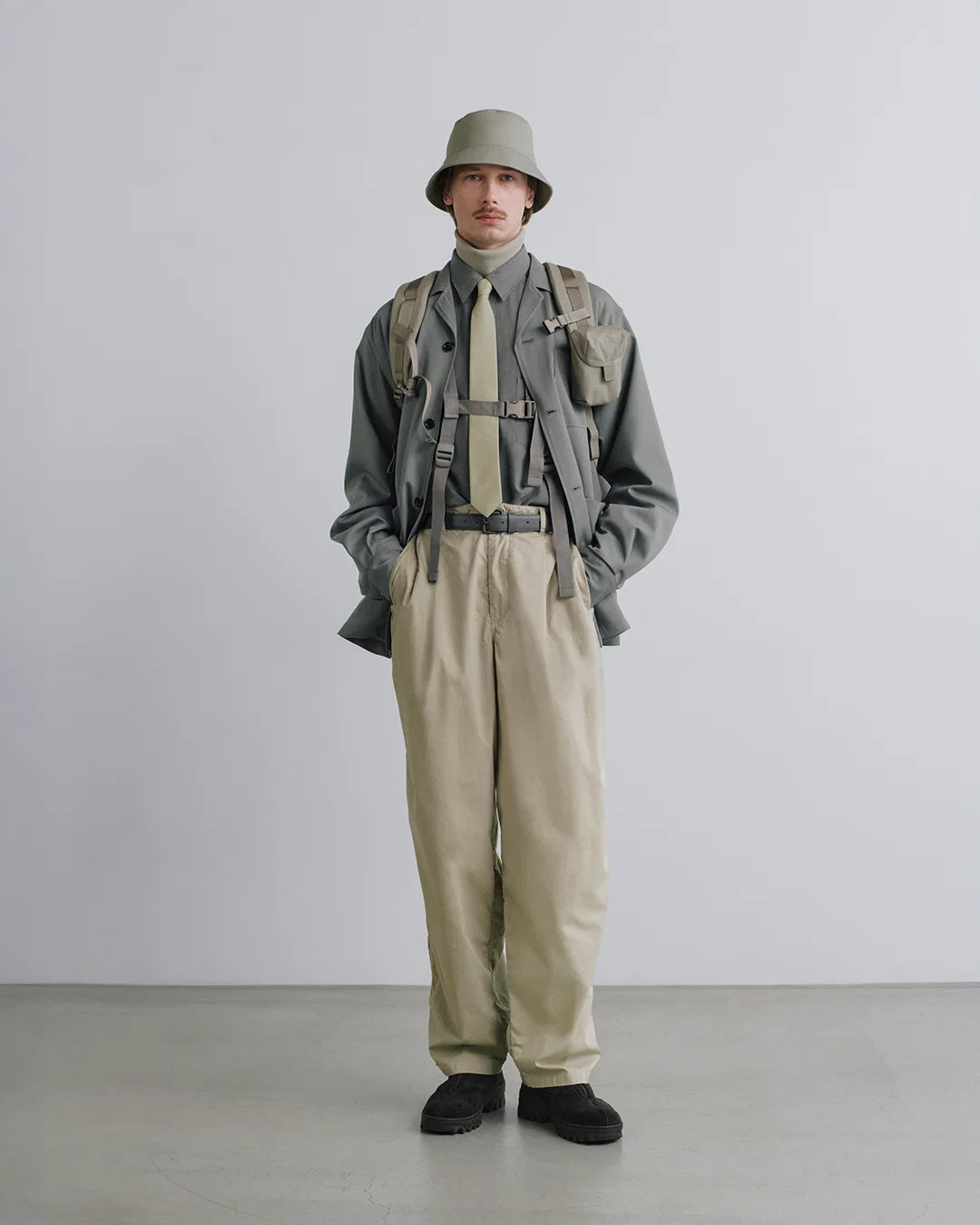 【10/10(土)発売】Fine Wool Saxony Military Backpack