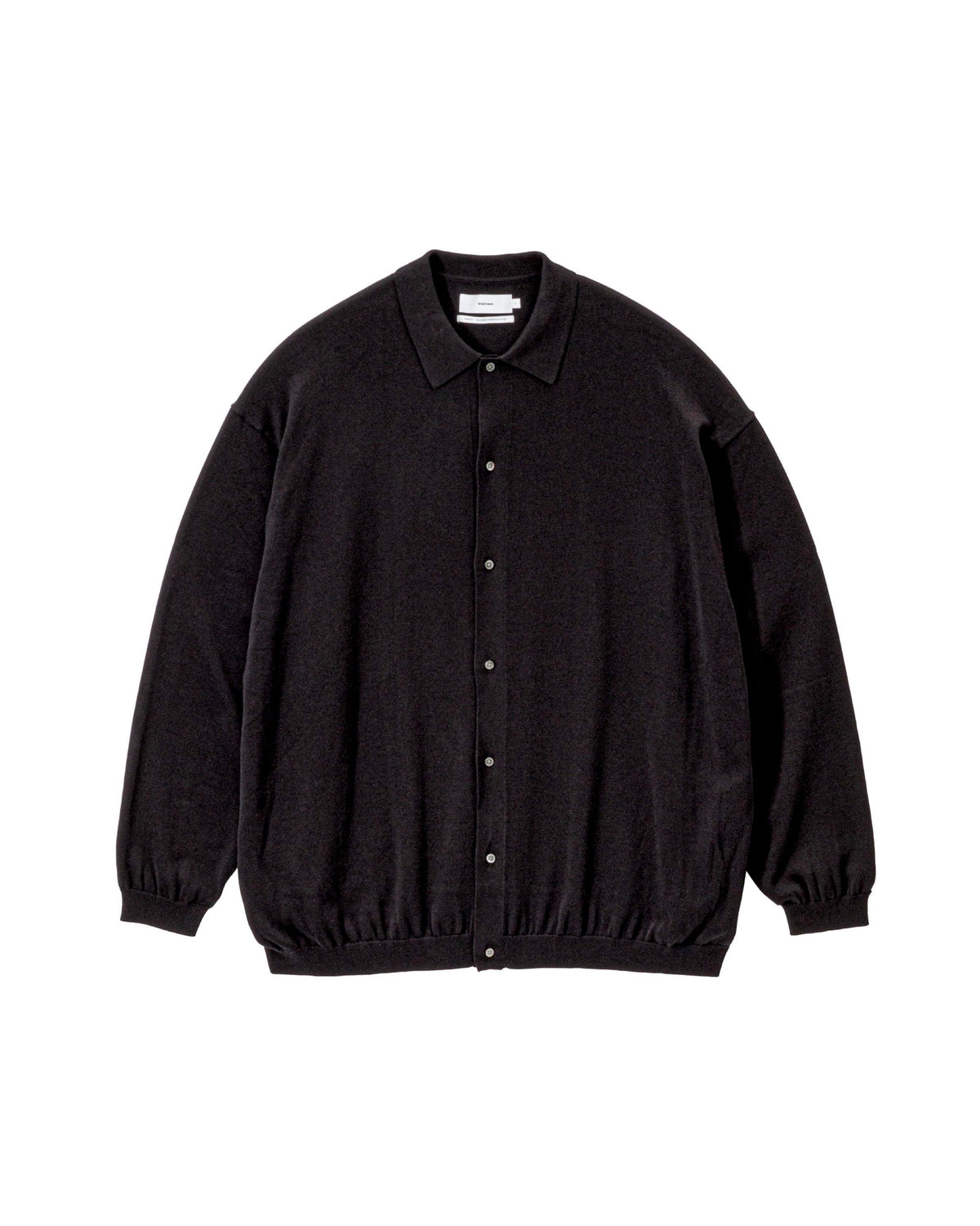 High Gauge Oversized L/S Knit Shirts (basic)