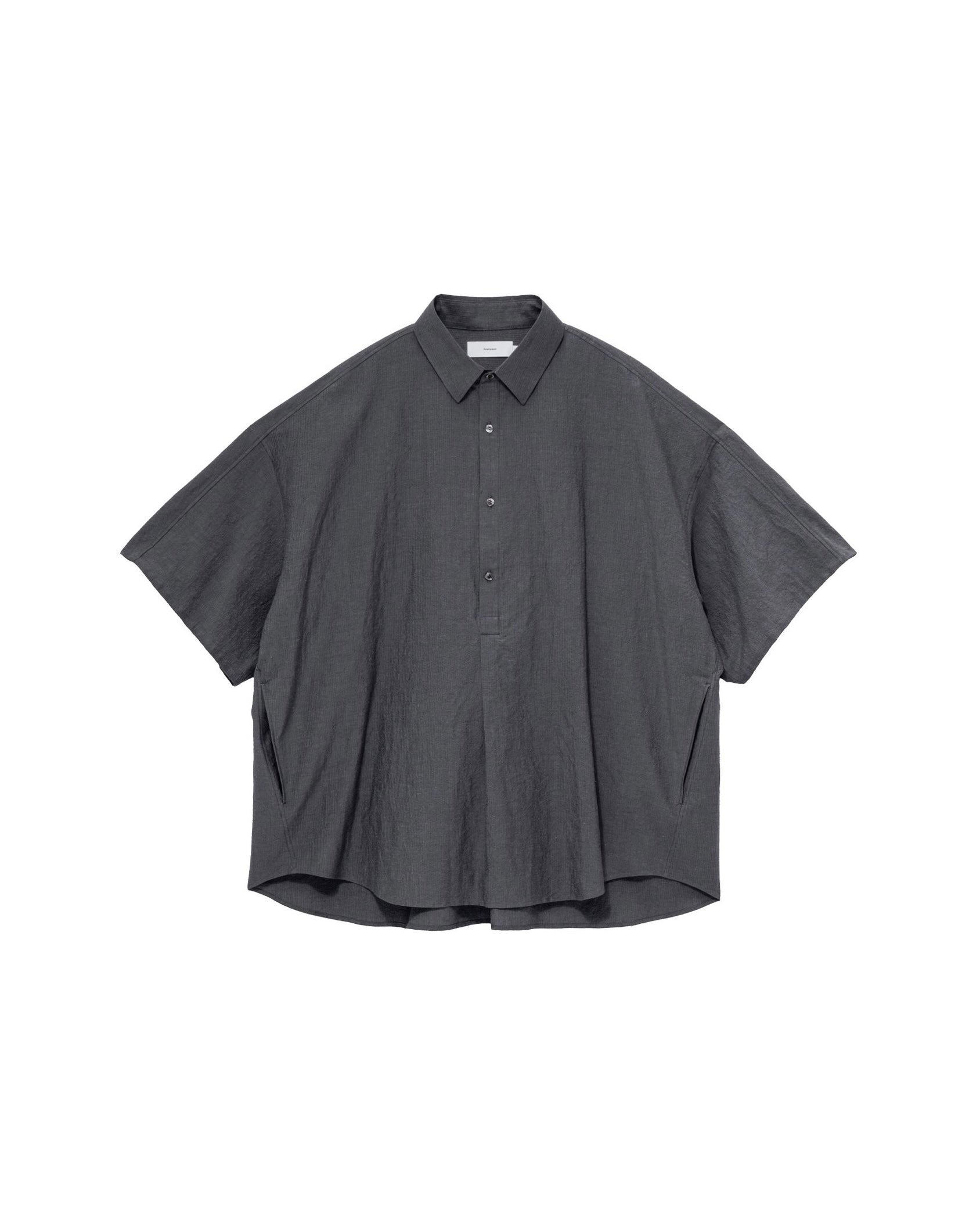 【5/23(土)発売】Cotton Linen Seersucker S/S Pullover Shirt
