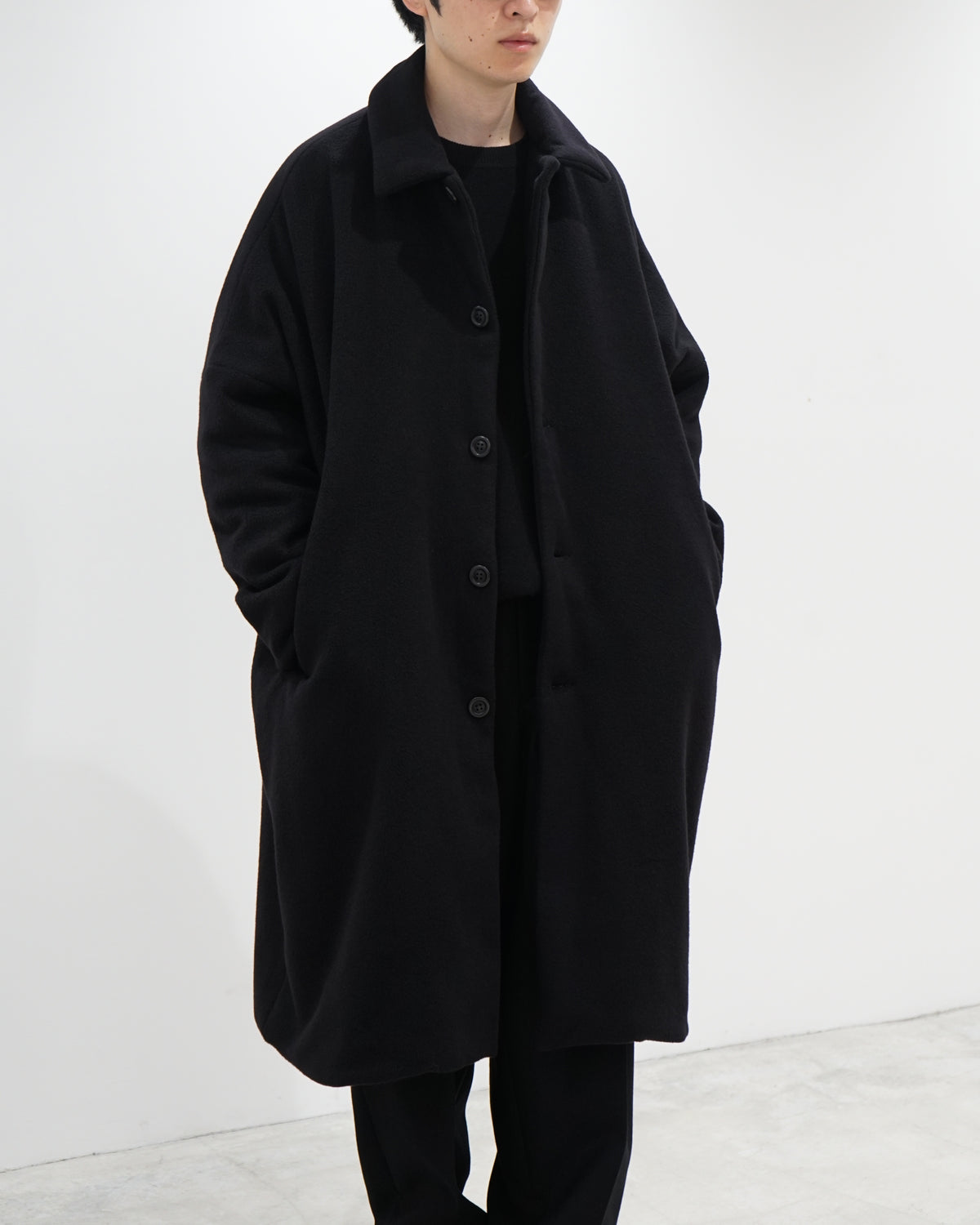 BIG BLOBBY COAT- HEAVY CASHEMERE