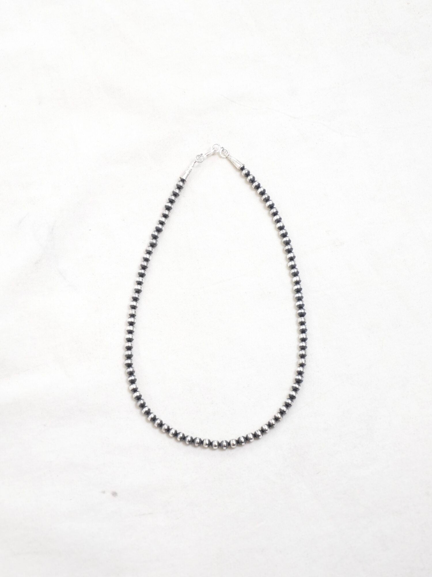 5mm/45cm SILVER NECKLACE