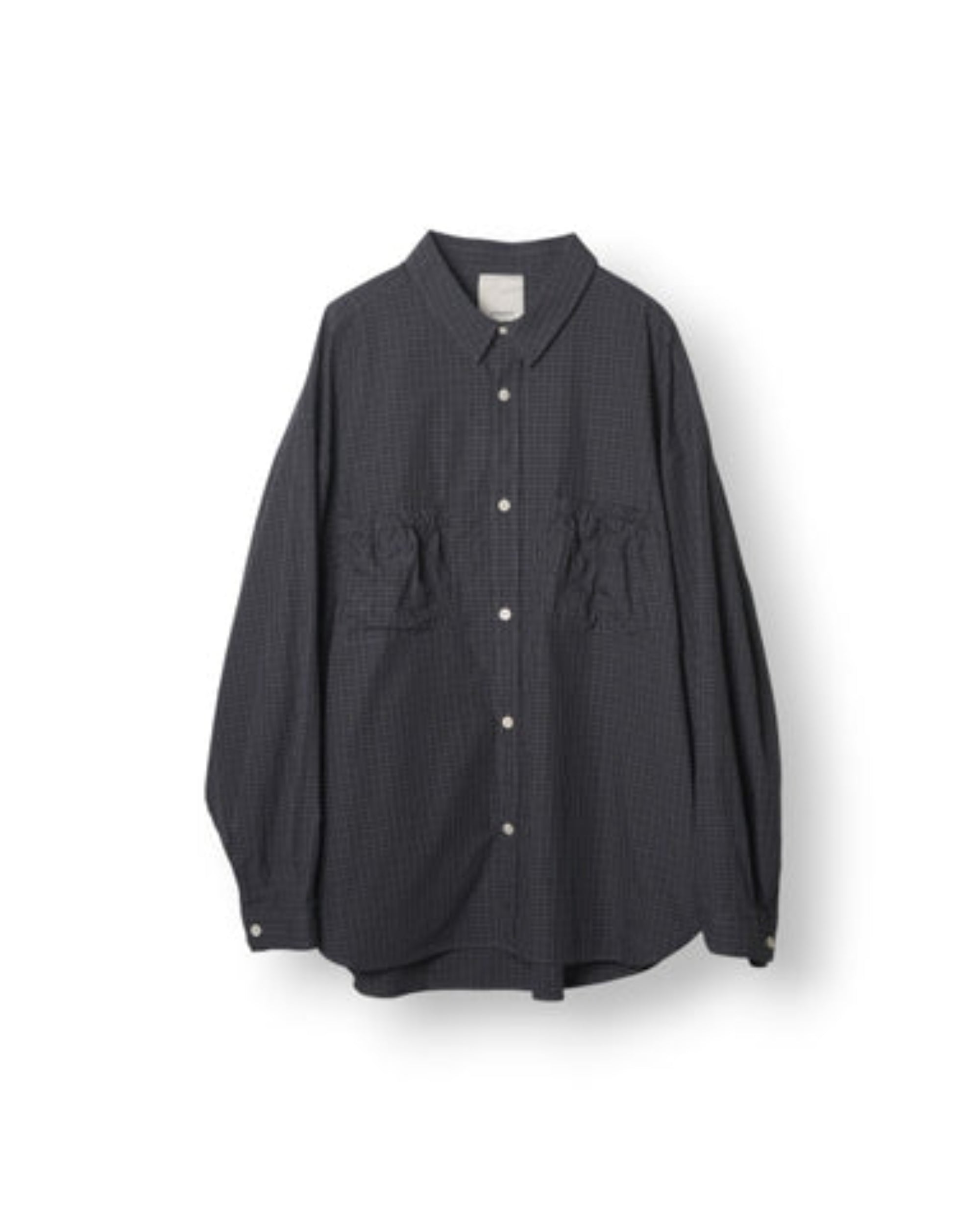 【7/29(水)発売予定】WRIST PATCH WIDE SHIRT "CHECK"