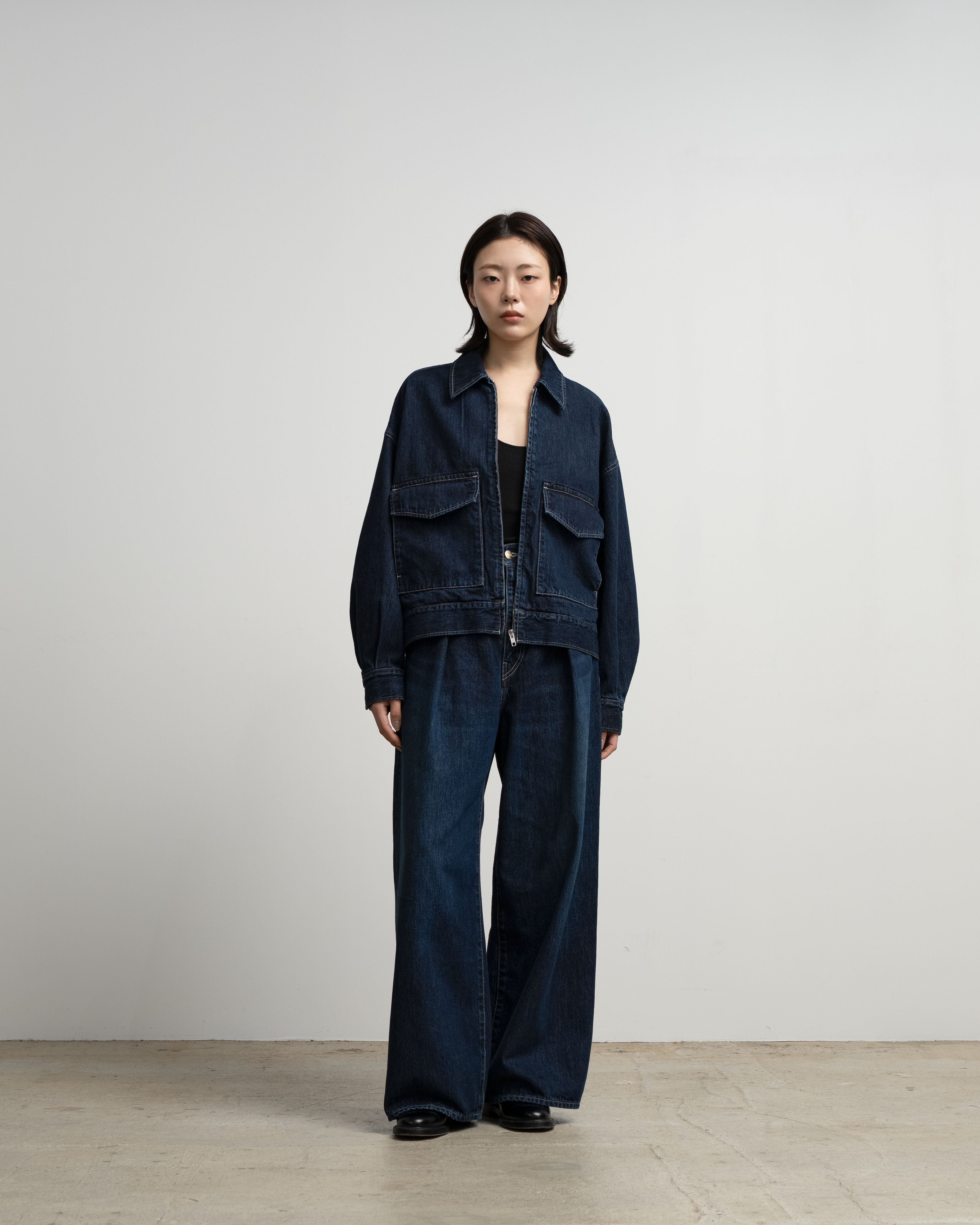 【7/25(土)発売】Selvage Denim Zip Jacket -DARK FADE-