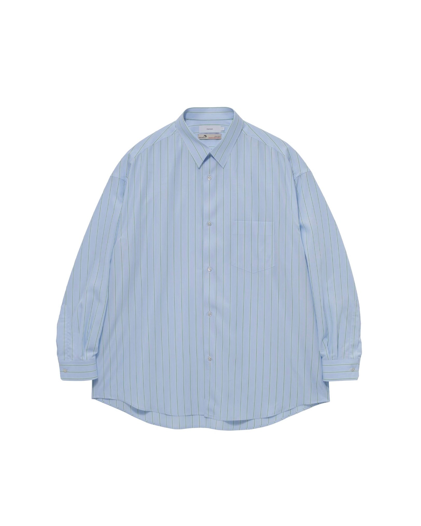 【6/6(土)発売】SIDOGRAS L/S Oversized Regular Collar Shirt