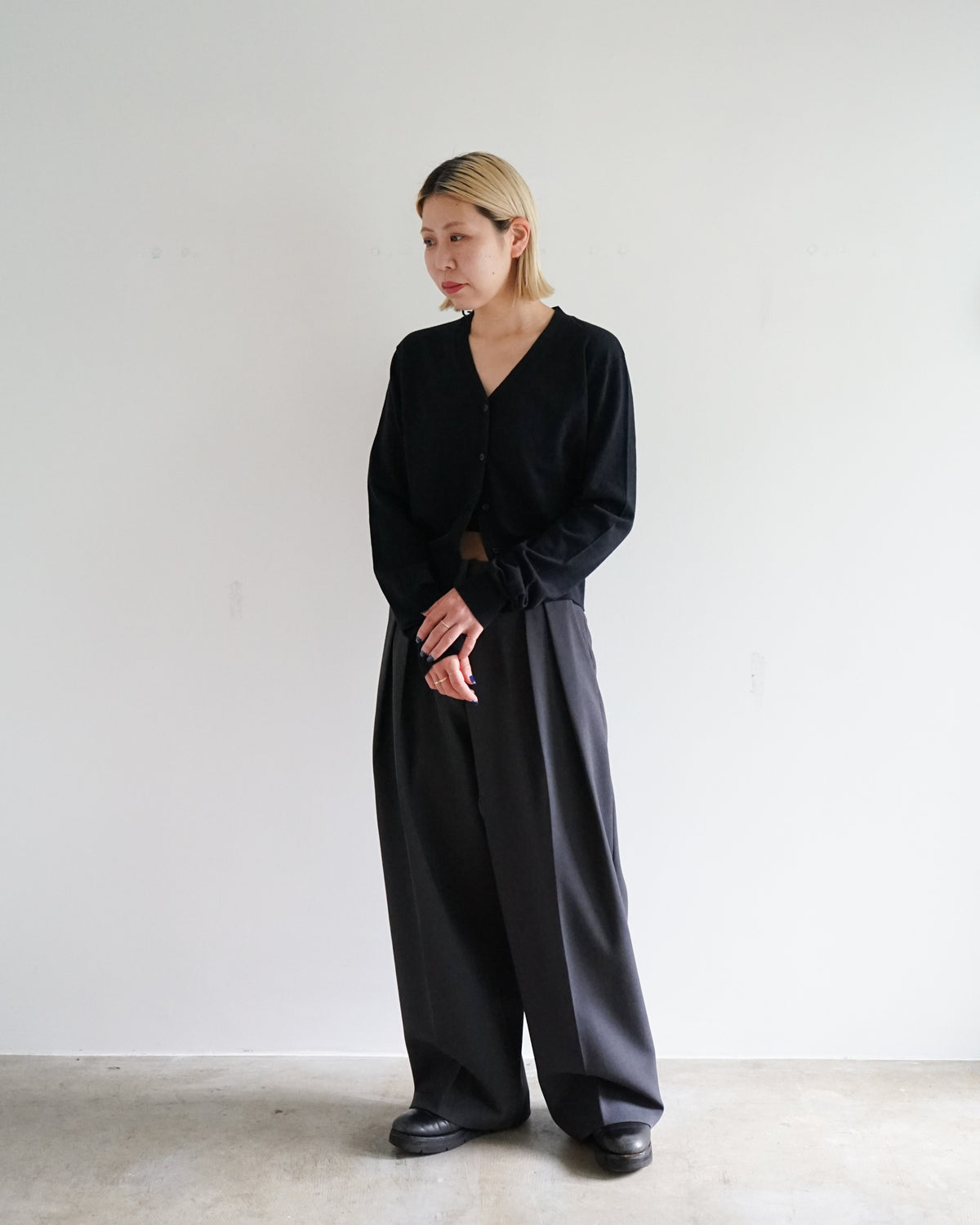 Bonding Wide Trousers