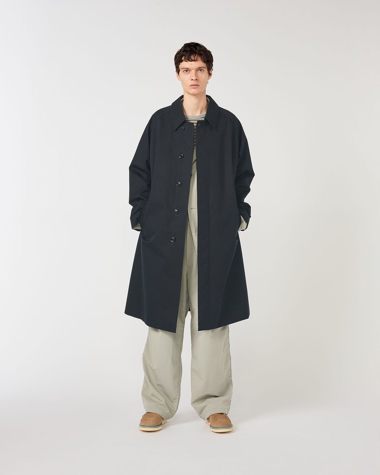 2L Cotton GORE-TEX Balmacaan Coat