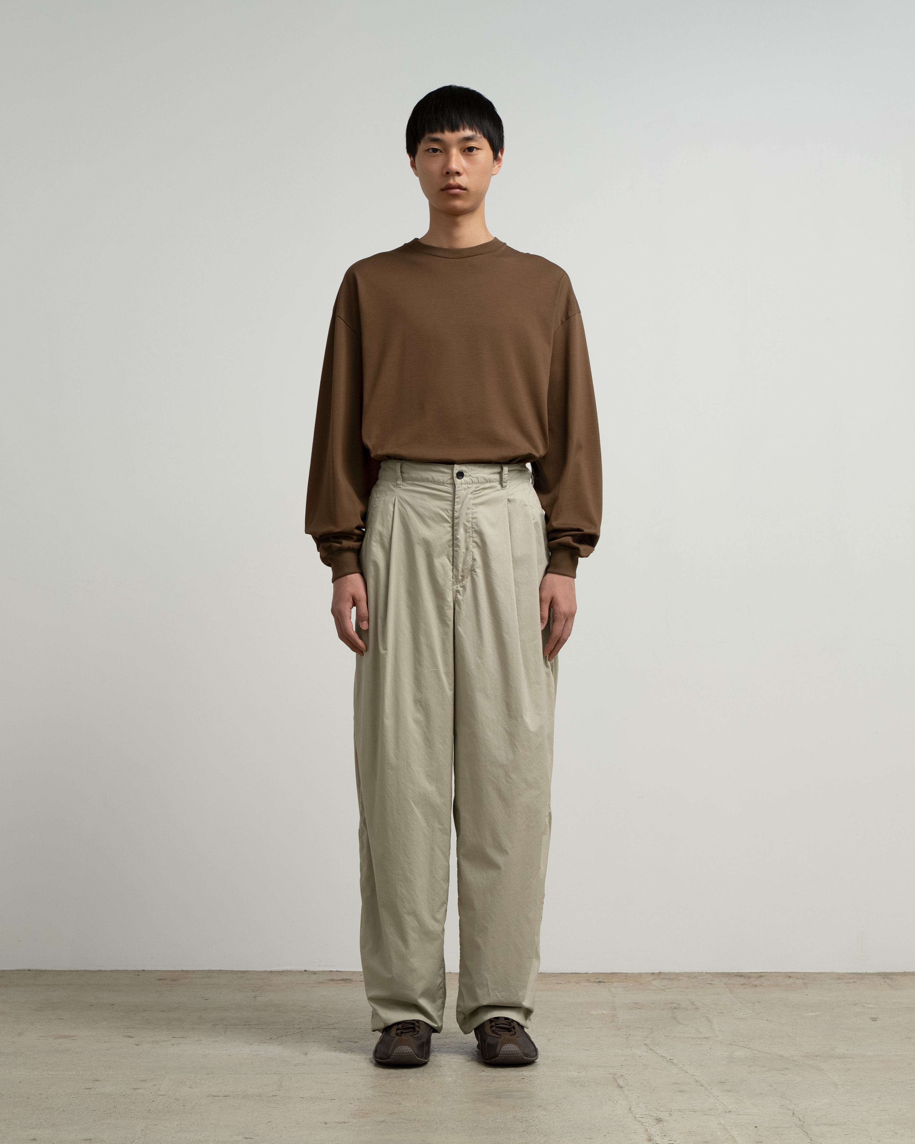 【8/1(土)発売】Garment Dyed Typewriter Oversized Slacks