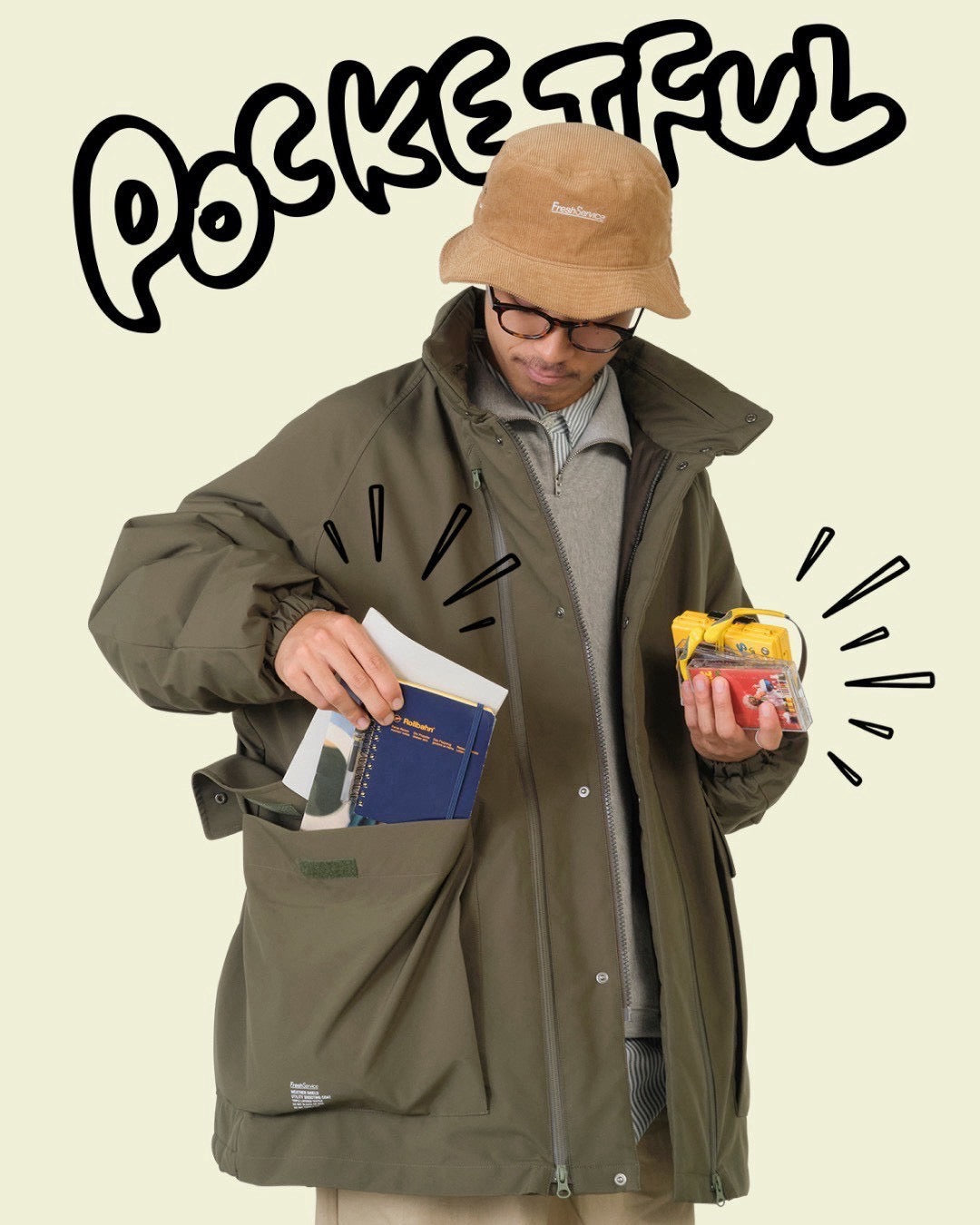 【10/10(土)発売】WEATHER SHIELD UTILITY SHOOTING COAT