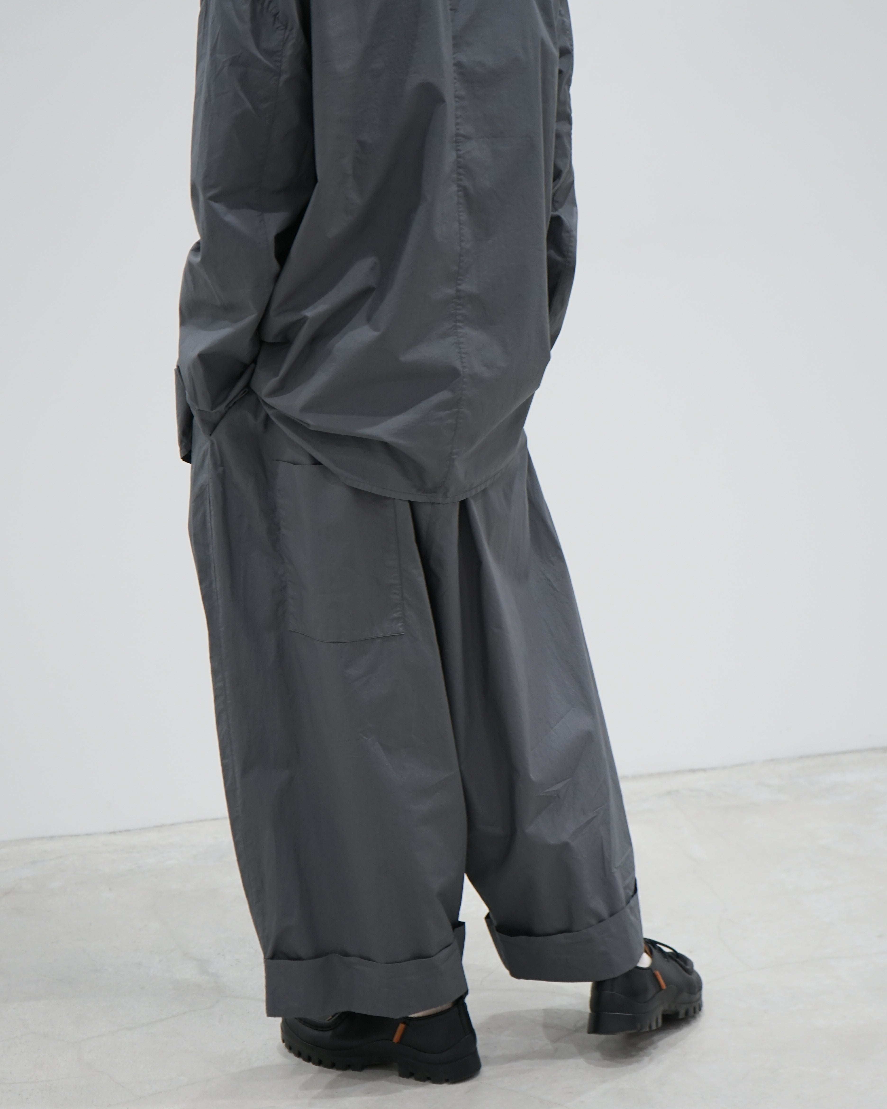 THE BAKER TROUSER / POPLIN PENCIL(GRAY)