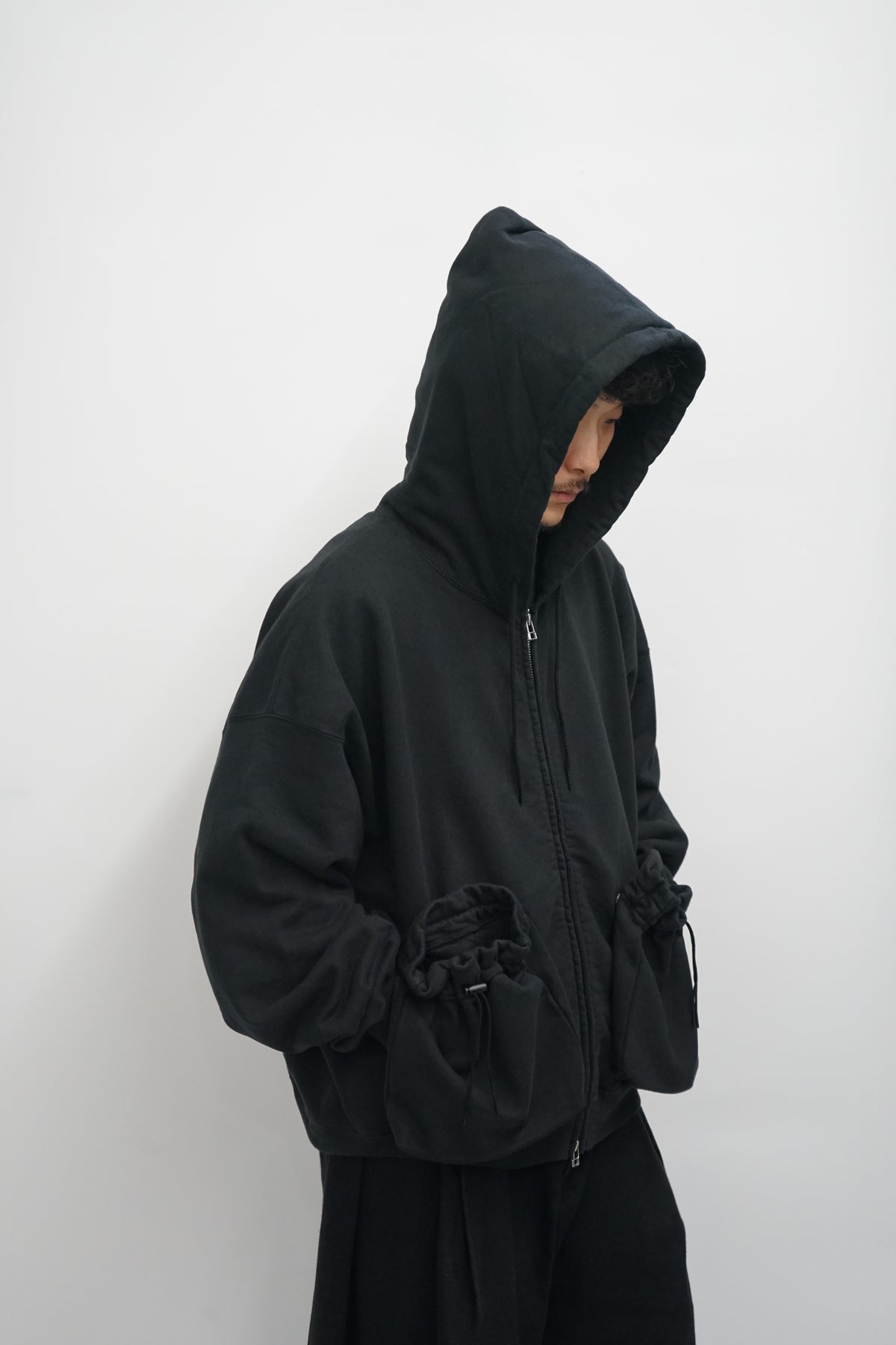 "KINCHAKU" ZIPUP HOODIE