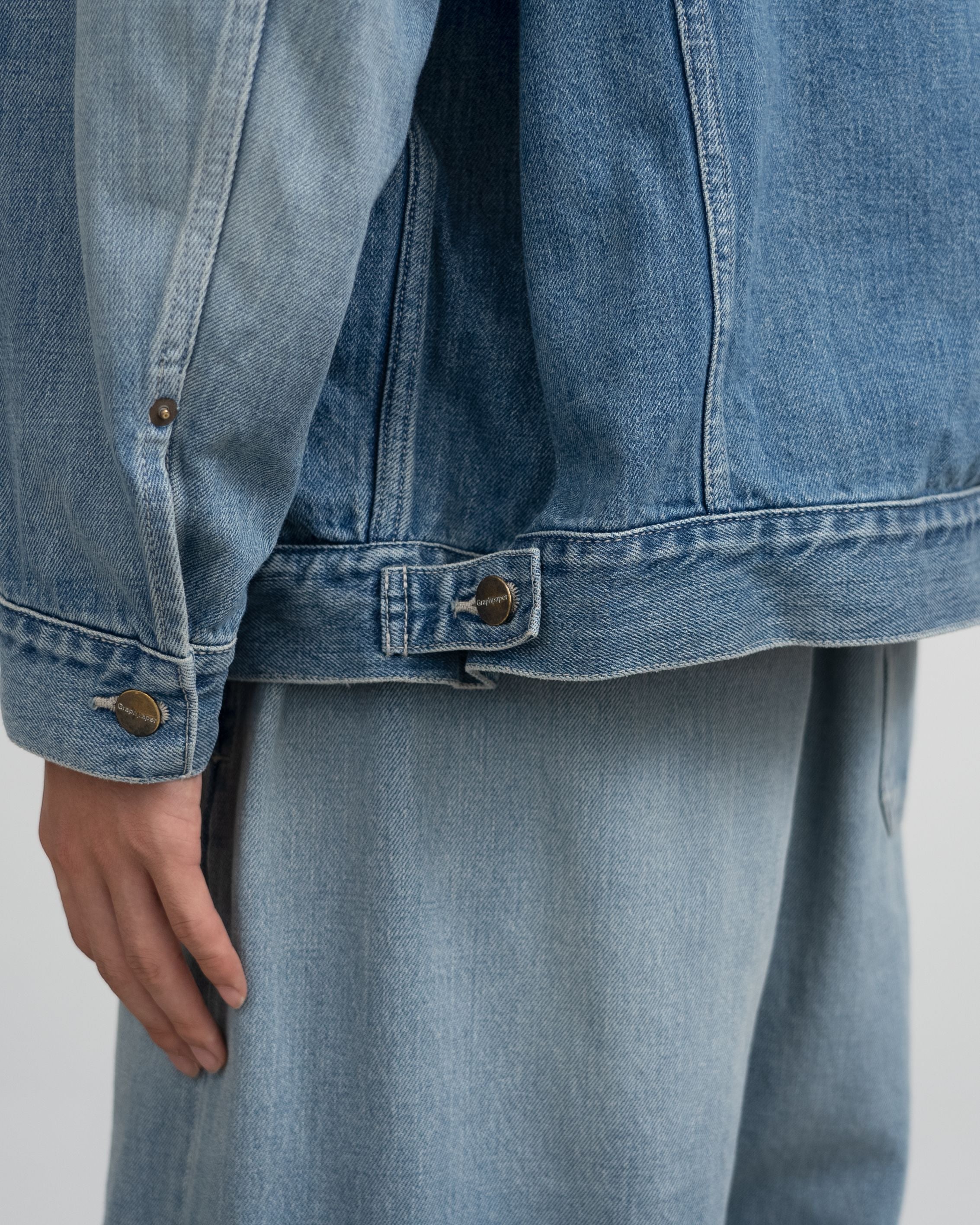 Selvage Denim Trucker Jacket(LIGHT FADE)