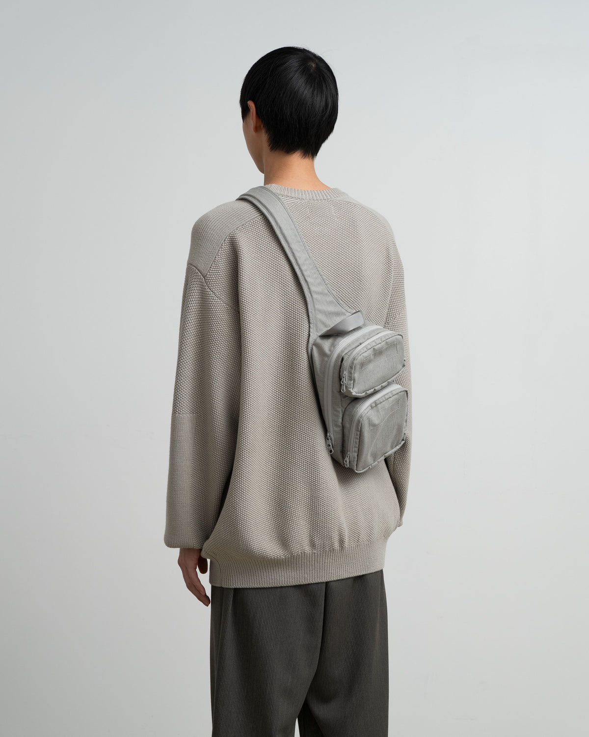 【10/10(土)発売】Fine Wool Saxony Small Shoulder Bag
