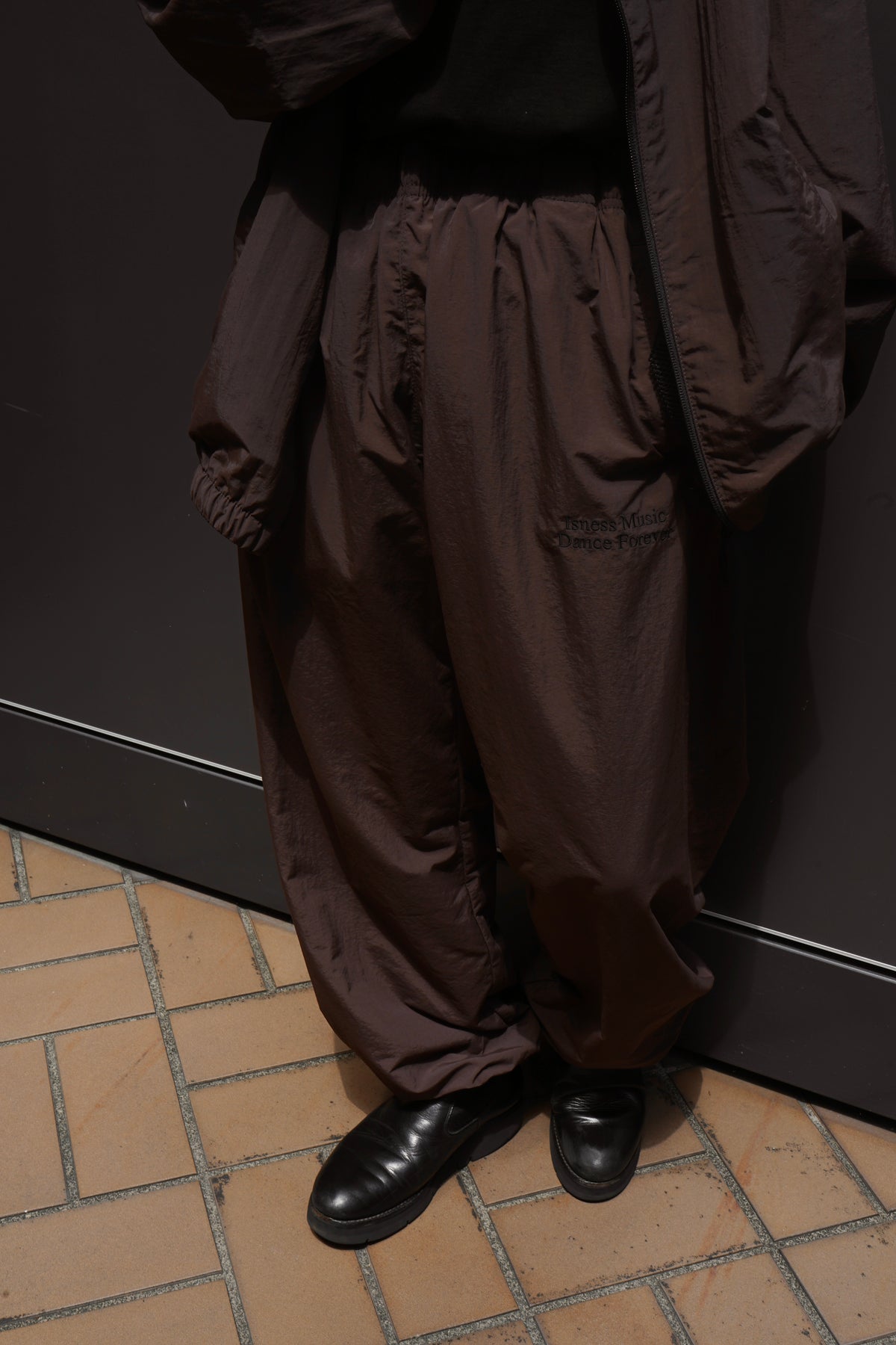 DF EMBROIDERY TRACK PANTS